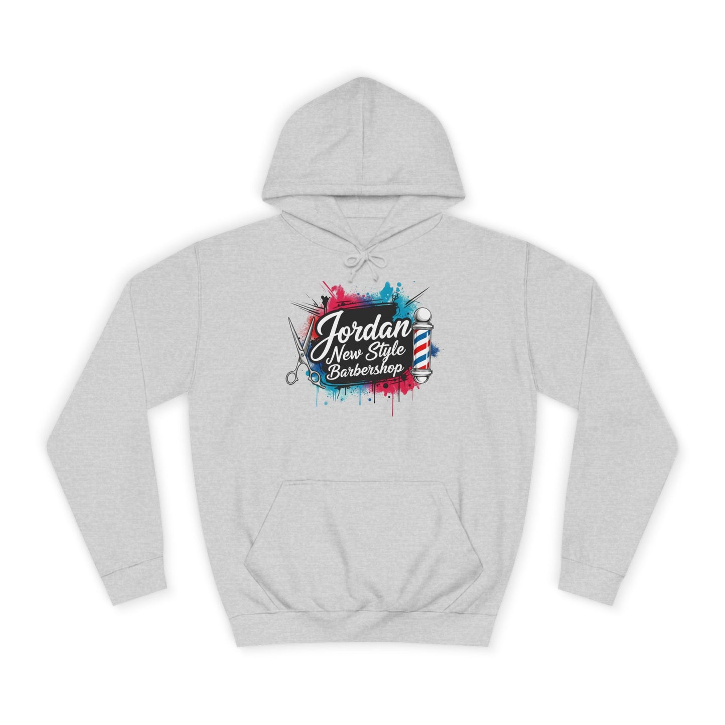 Jordan New Style Barbershop Alternative Logo V2 College Hoodie
