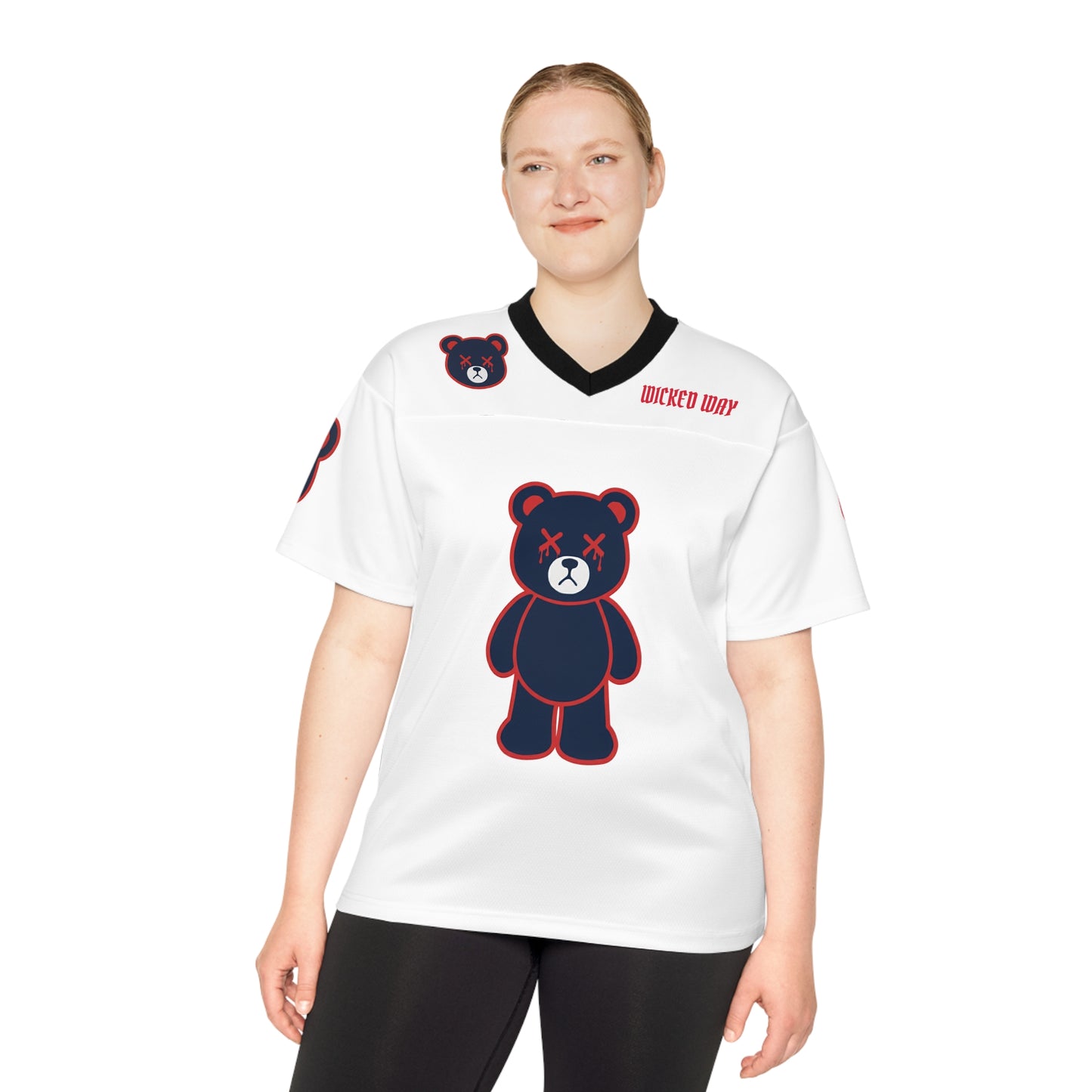 "Wicked Way" #9 Boutte Deady Bears Football Jersey