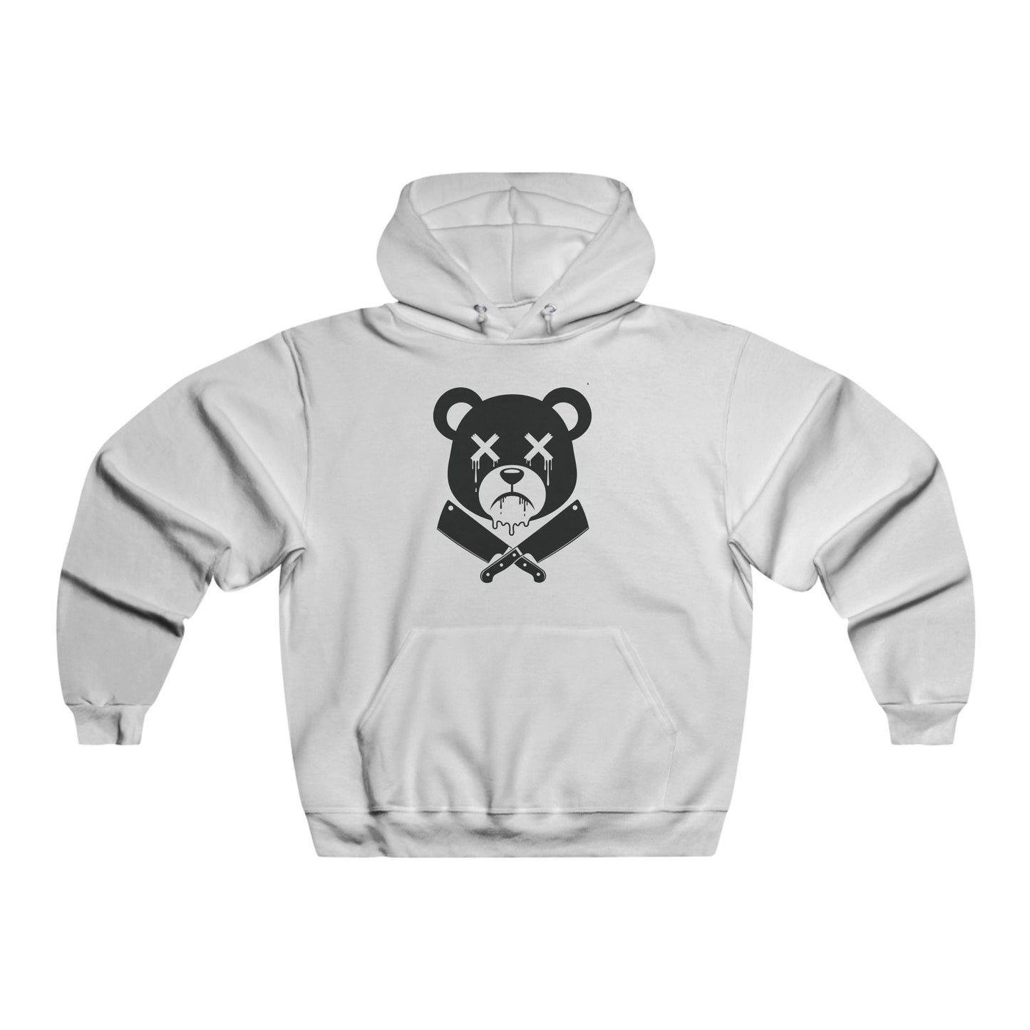 "Wicked Way" Drippy Bear Head Lightweight Hoodie