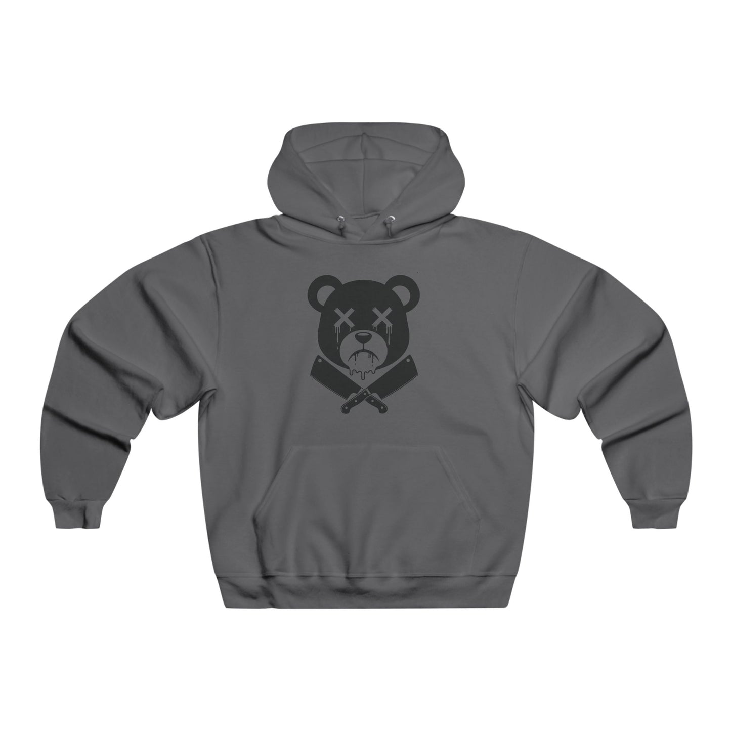 "Wicked Way" Drippy Bear Head Lightweight Hoodie
