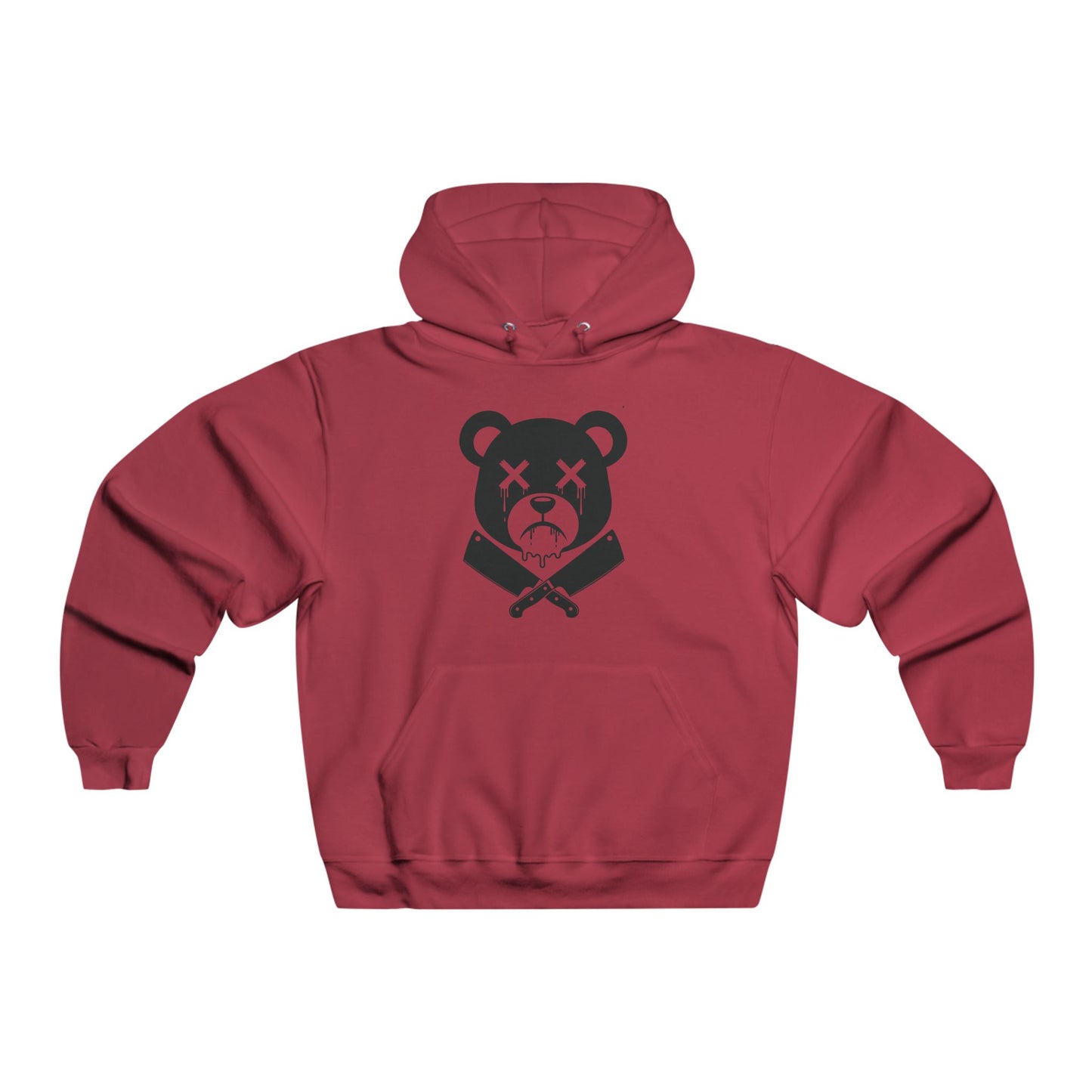 "Wicked Way" Drippy Bear Head Lightweight Hoodie