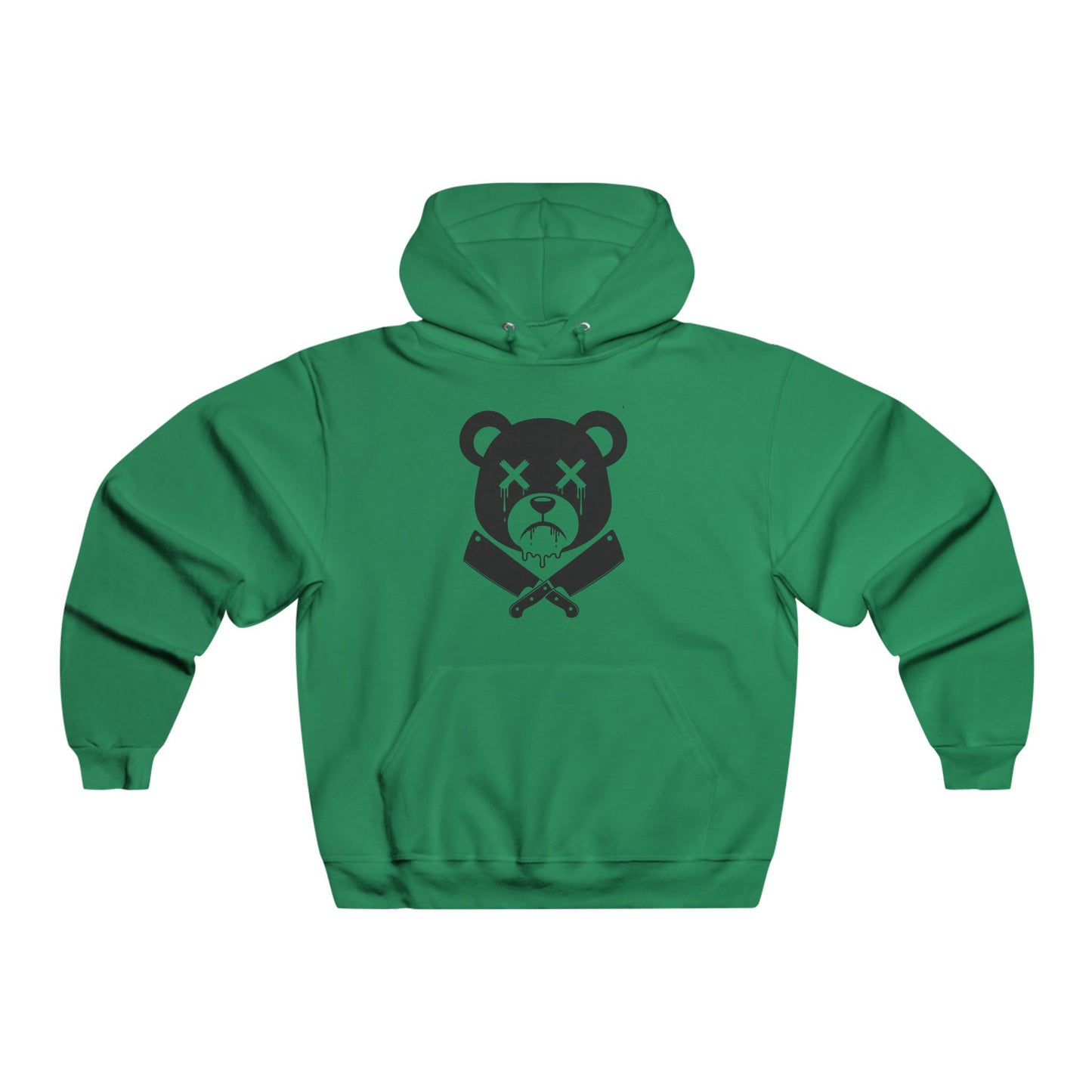 "Wicked Way" Drippy Bear Head Lightweight Hoodie