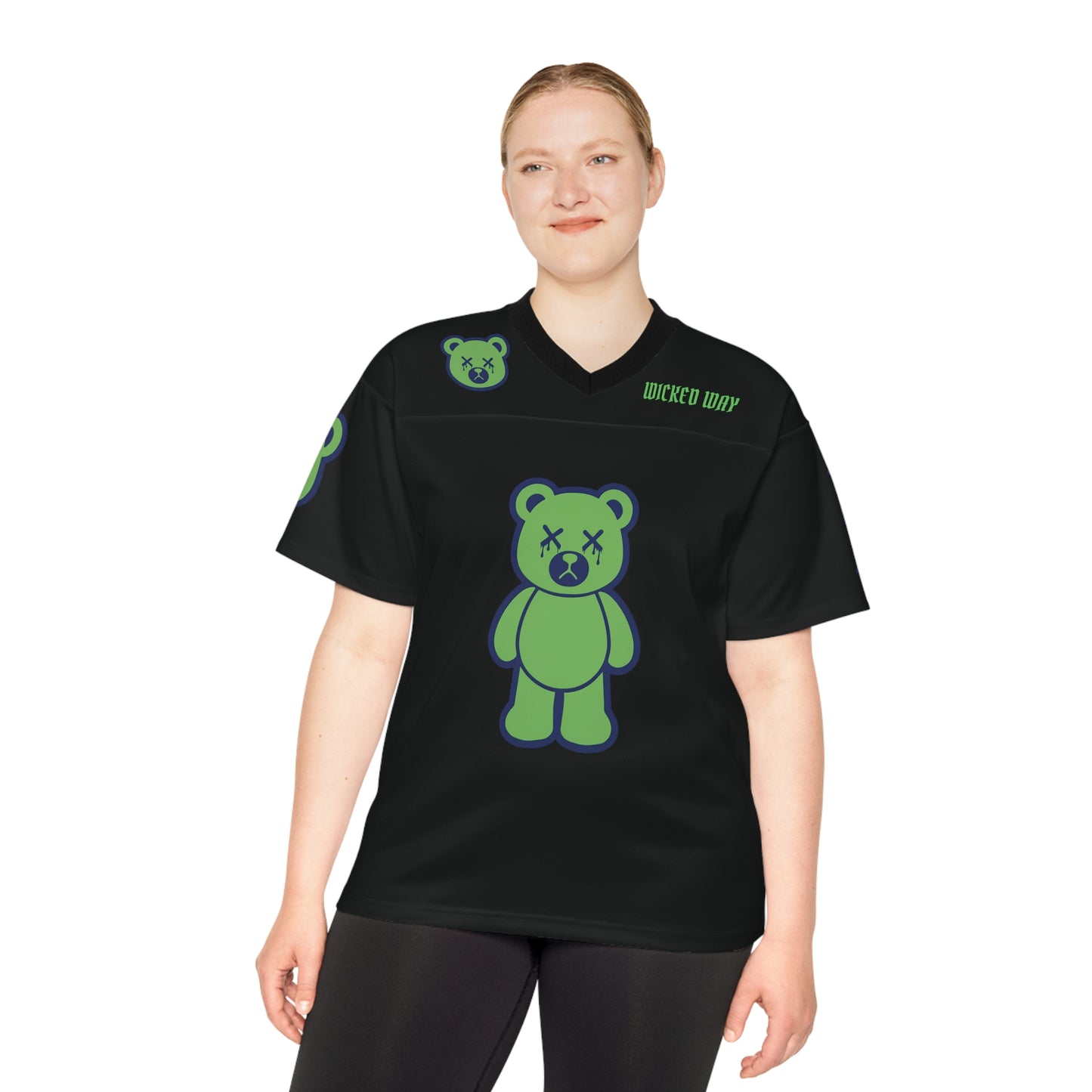 "Wicked Way" #11 Smith-Njigba Deady Bears Football Jersey