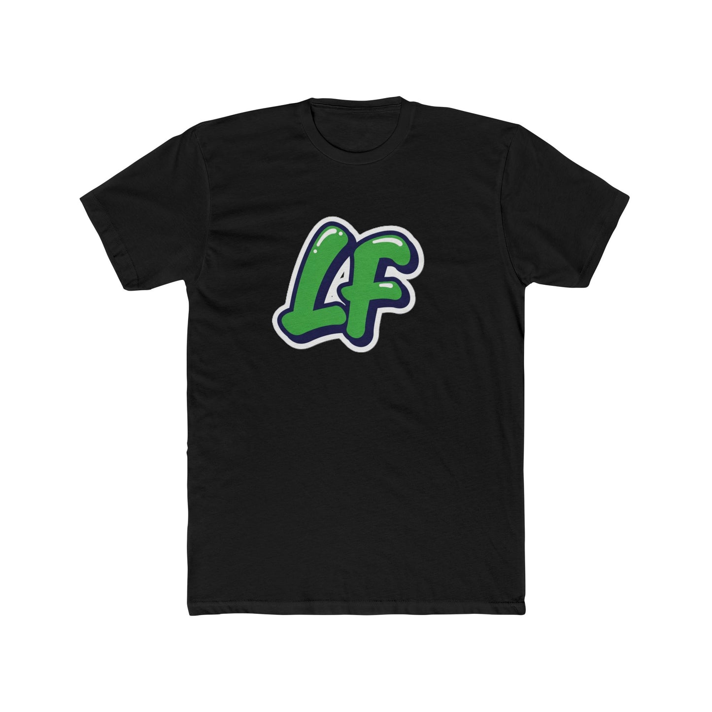 Loco Fits Casual Unisex Crew Tee with Big LF Graphic