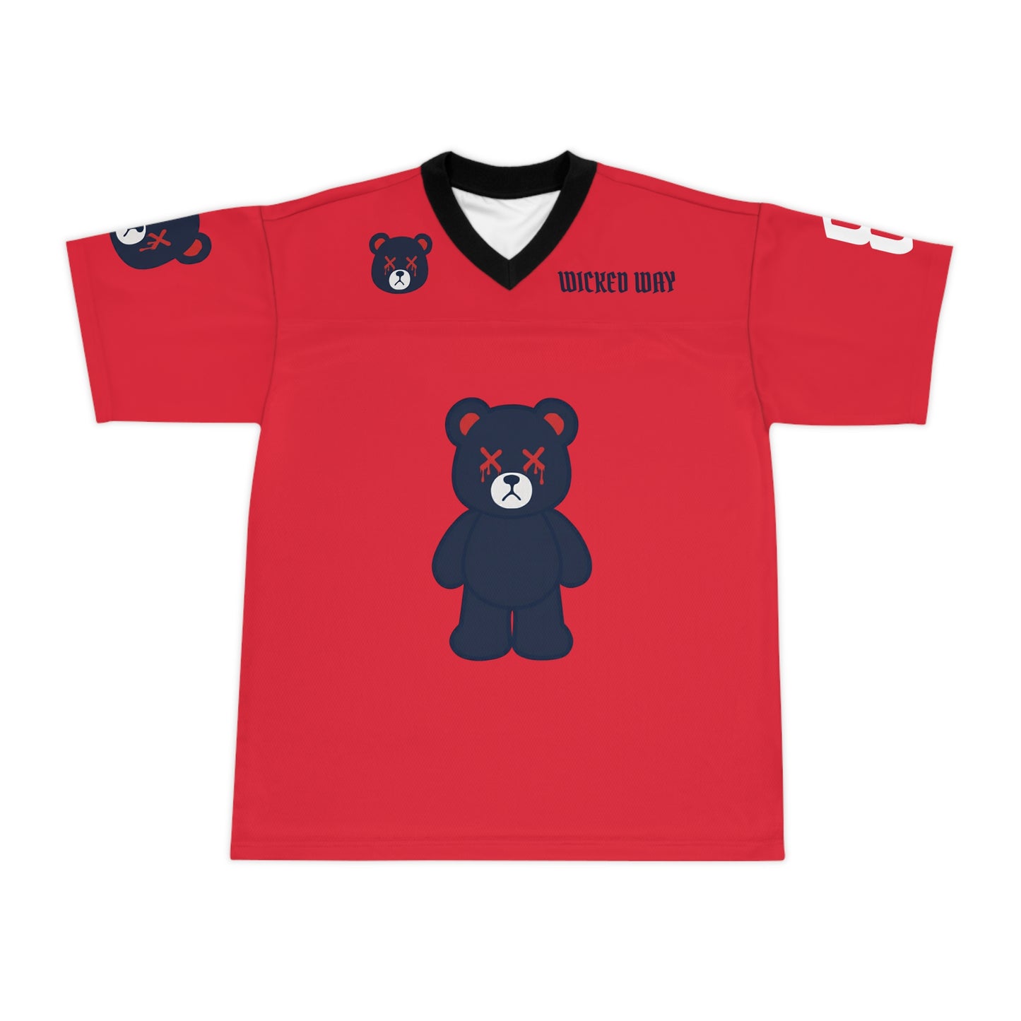 "Wicked Way" #8 Diggs Deady Bears Football Jersey