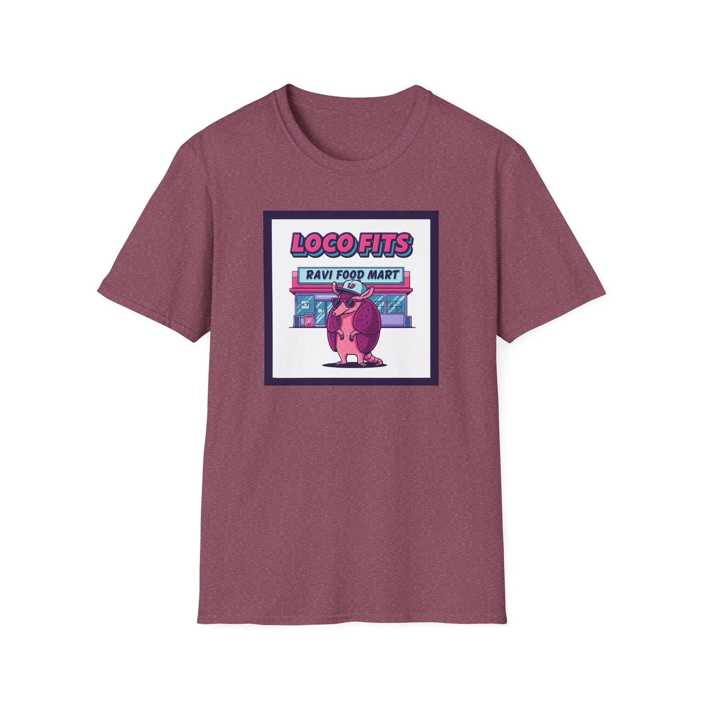 Loco Fits Ravi Food Mart Armadillo Graphic Tshirt