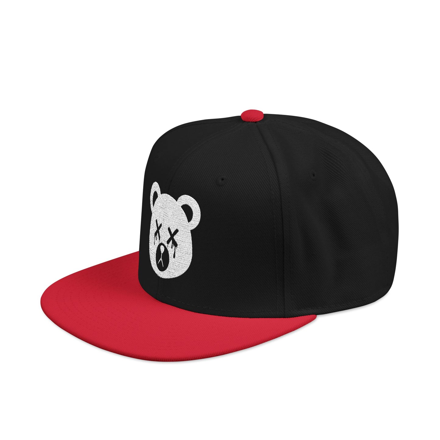"Wicked Way" Dead Bear Head Alt. White Logo Snapback Hat (Multi Color Options)