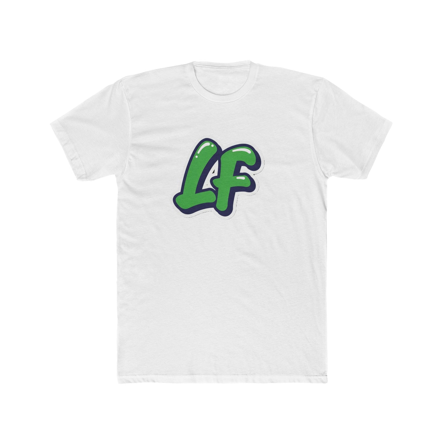 Loco Fits Casual Unisex Crew Tee with Big LF Graphic
