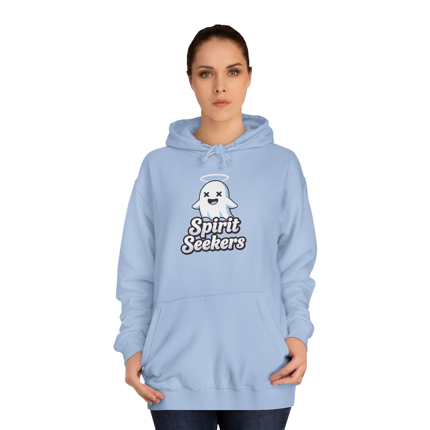 Spirit Seekers Friendly Ghost College Hoodie