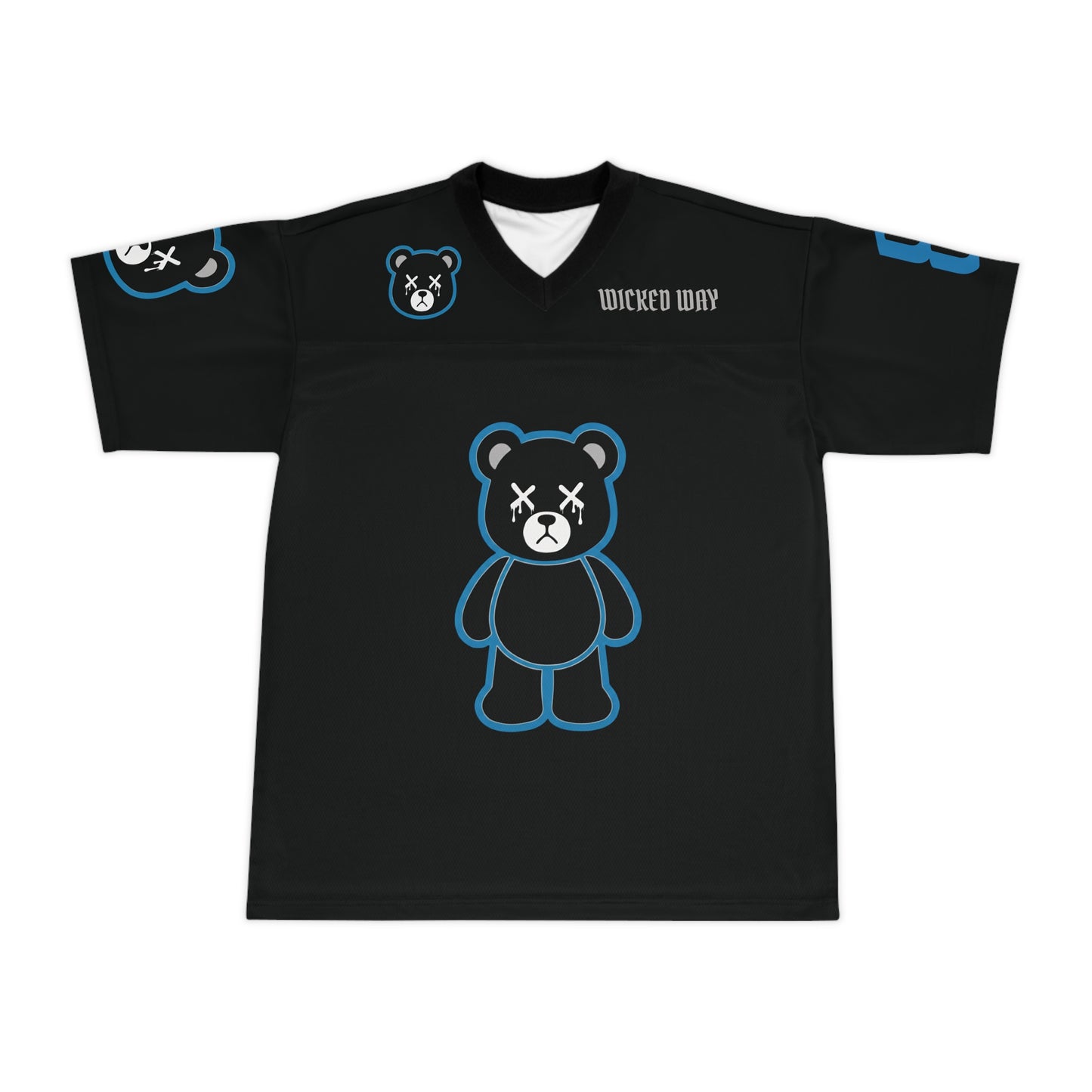 "Wicked Way" #8 Horn Deady Bears Football Jersey