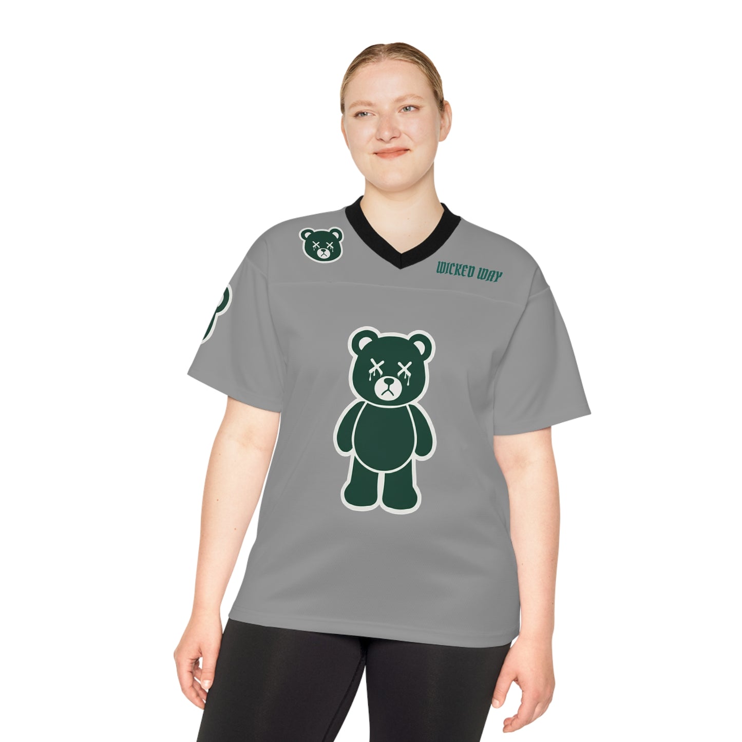 "Wicked Way" #1 Hurts Deady Bears Football Jersey