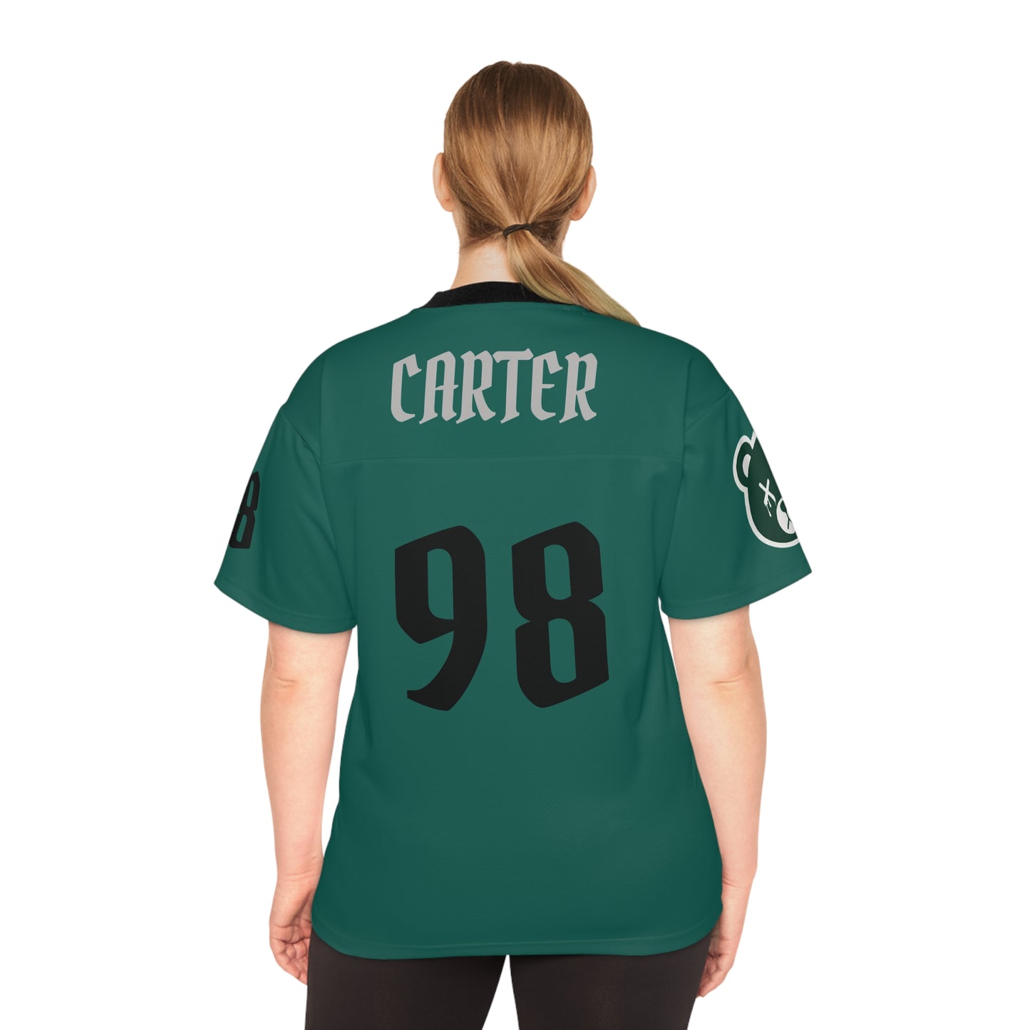 "Wicked Way" #98 Carter Deady Bears Football Jersey
