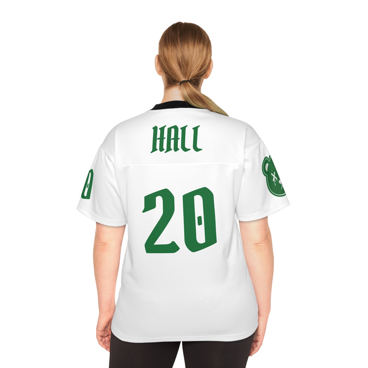 "Wicked Way" #20 Hall Deady Bears Football Jersey