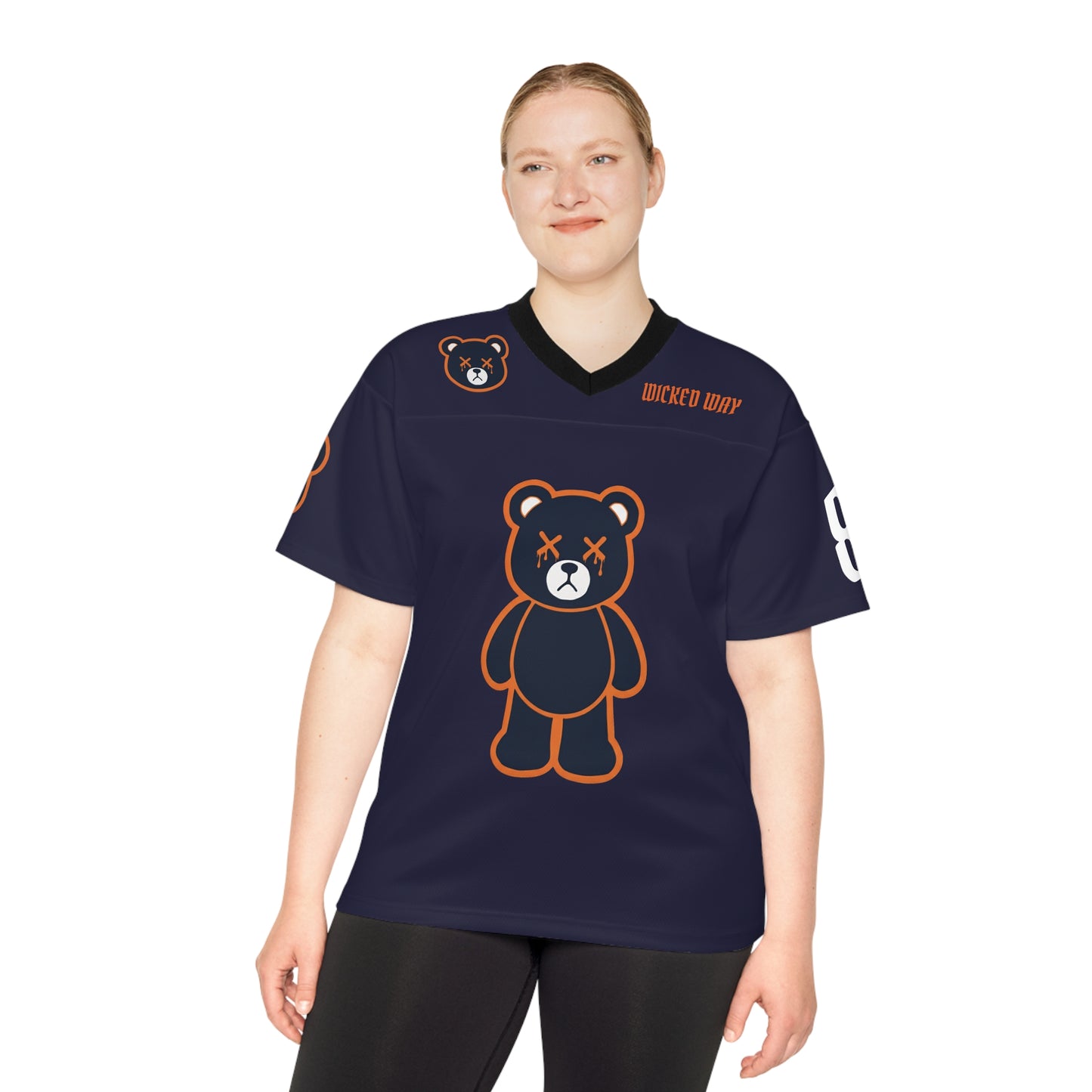 "Wicked Way" #84 Loveland Deady Bears Football Jersey