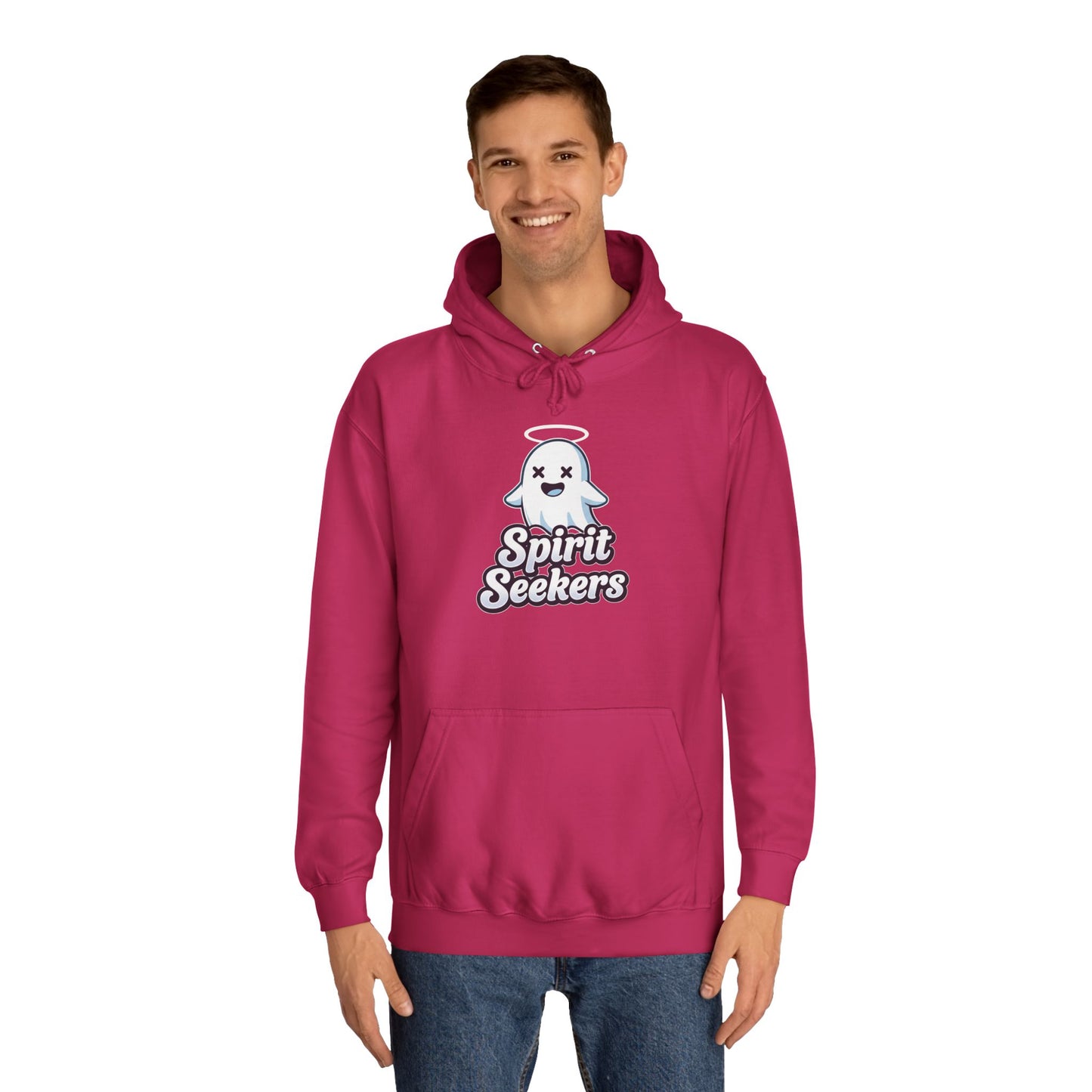 Spirit Seekers Friendly Ghost College Hoodie