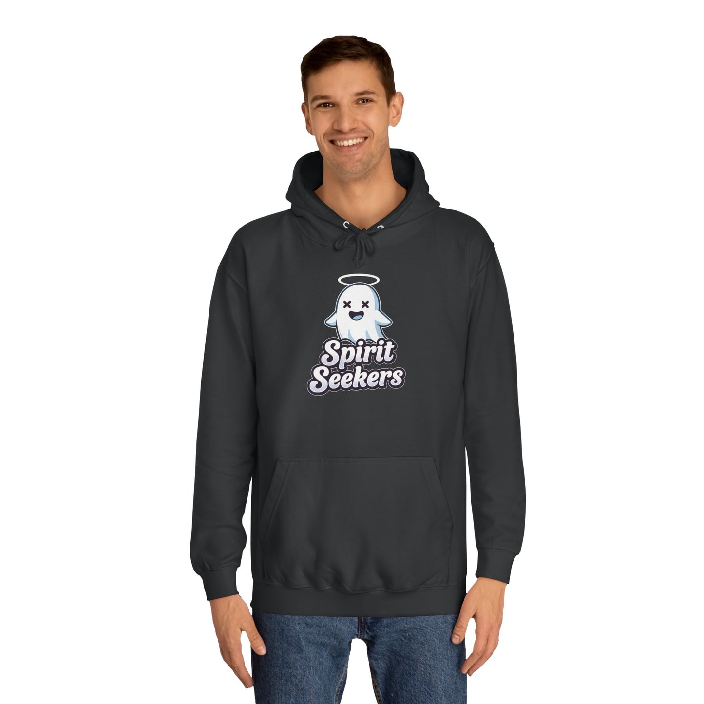 Spirit Seekers Friendly Ghost College Hoodie