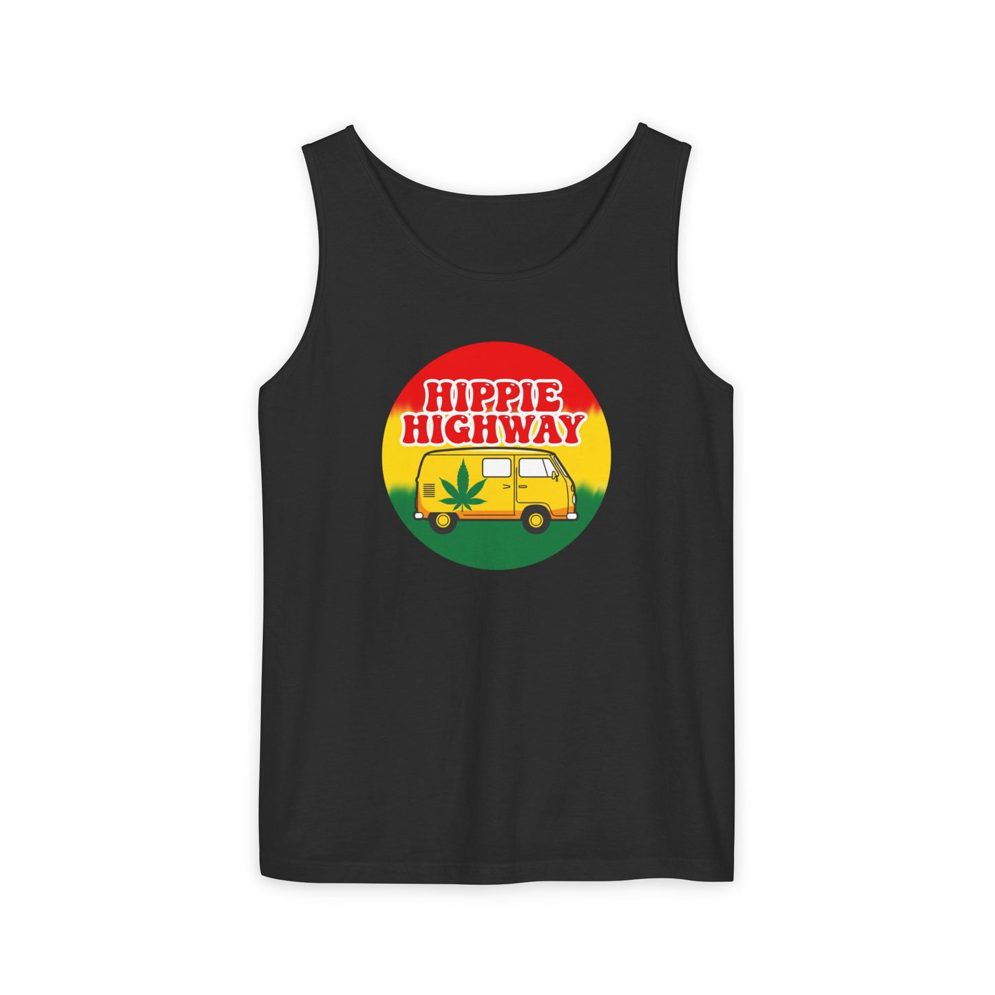 "Hippie Highway" Rasta Vibes Tank Top