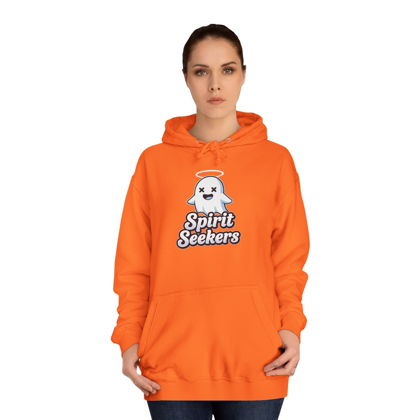 Spirit Seekers Friendly Ghost College Hoodie