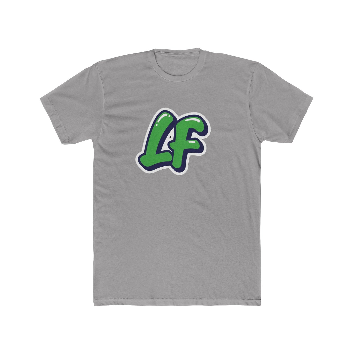 Loco Fits Casual Unisex Crew Tee with Big LF Graphic