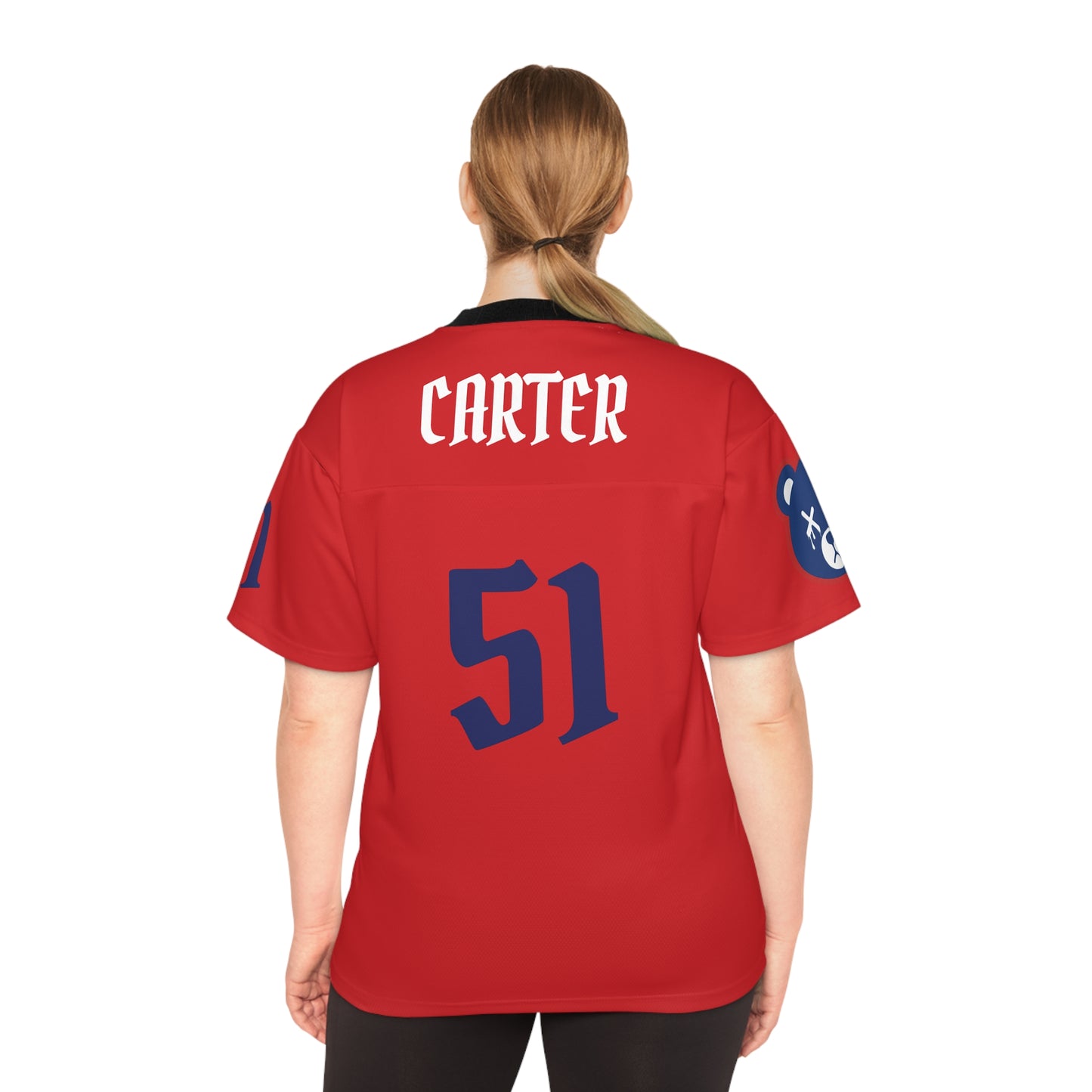 "Wicked Way" #51 Carter Deady Bears Football Jersey