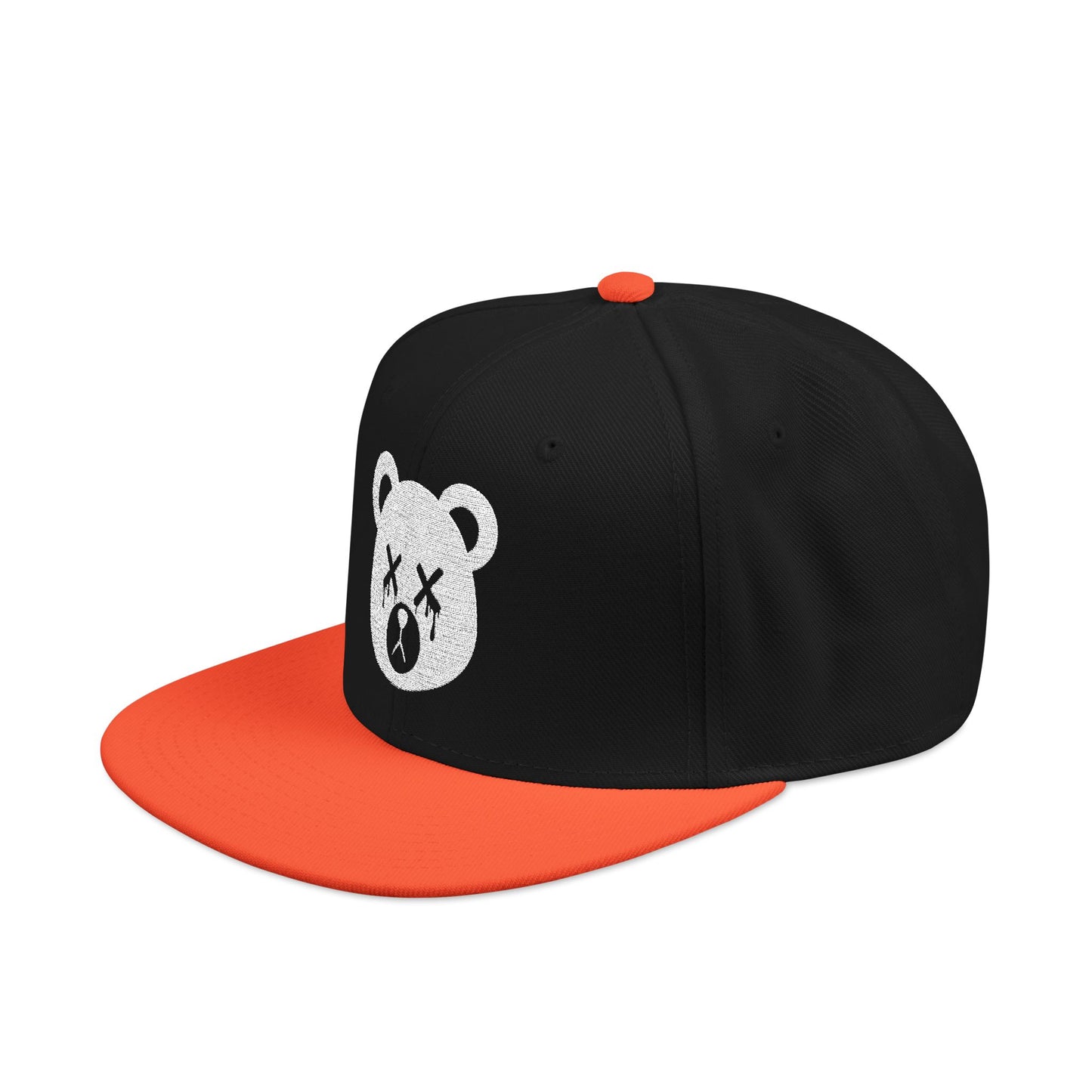 "Wicked Way" Dead Bear Head Alt. White Logo Snapback Hat (Multi Color Options)