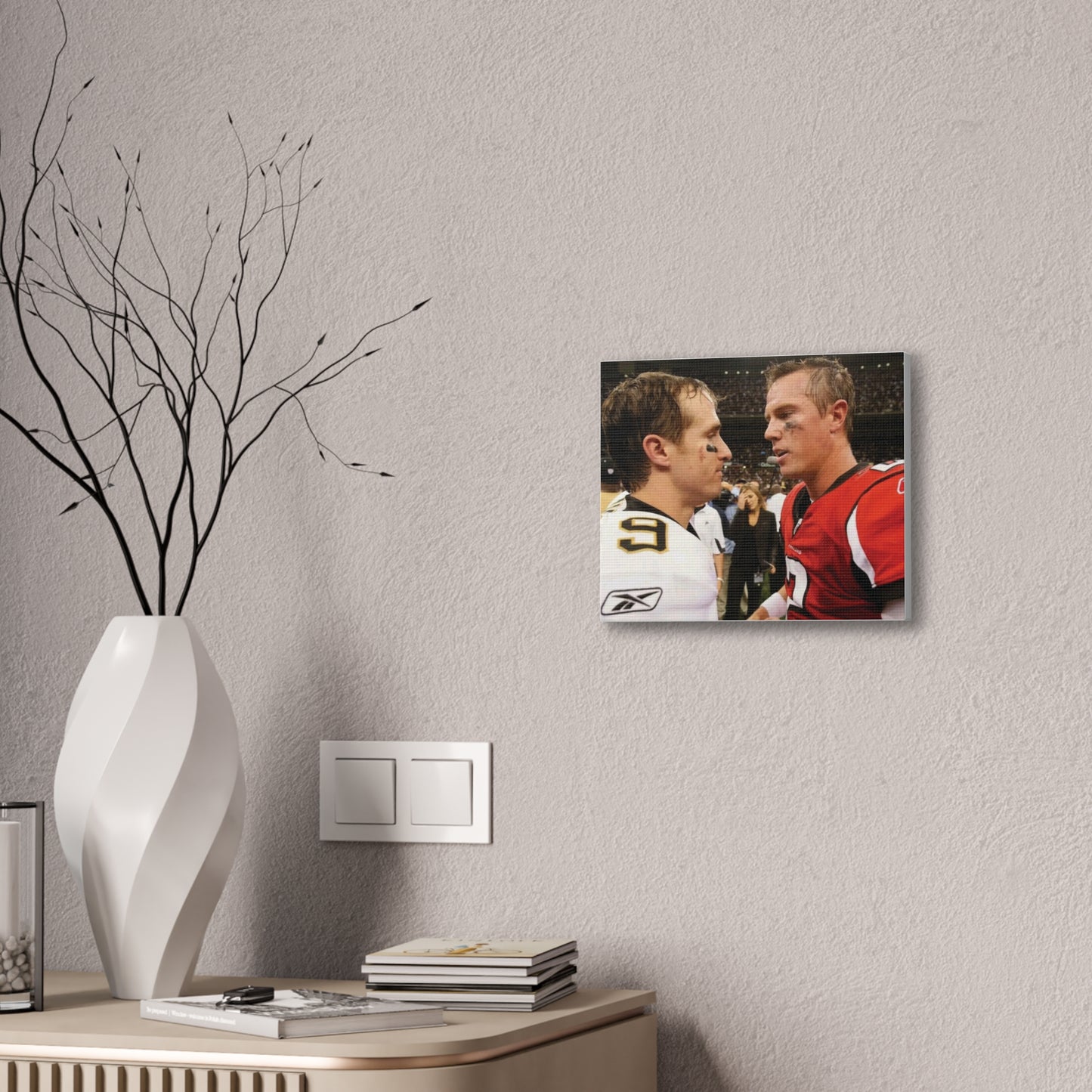 Loco Fits Dirty Birds 'Hated Rival' Canvas Stretched, 0.75"