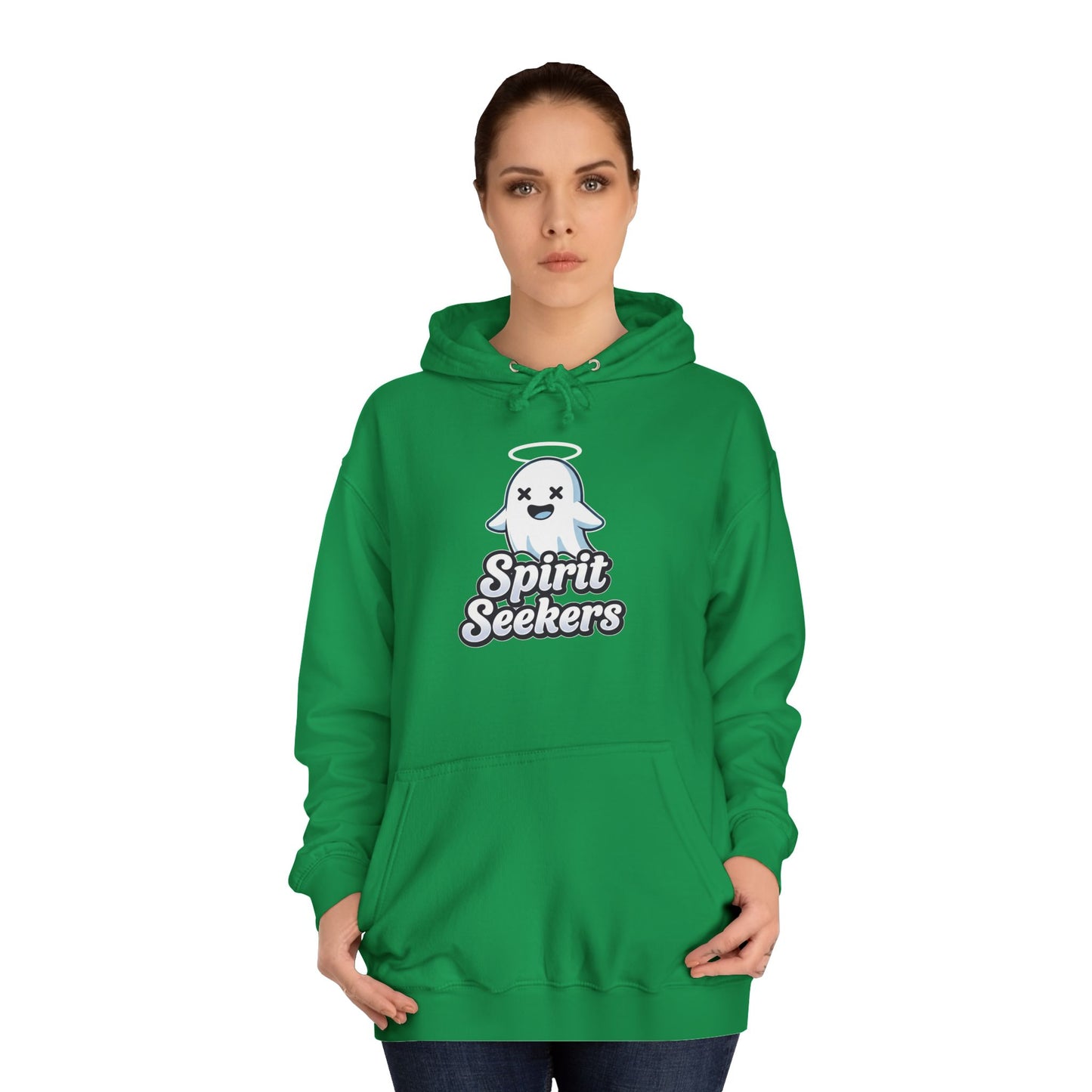 Spirit Seekers Friendly Ghost College Hoodie