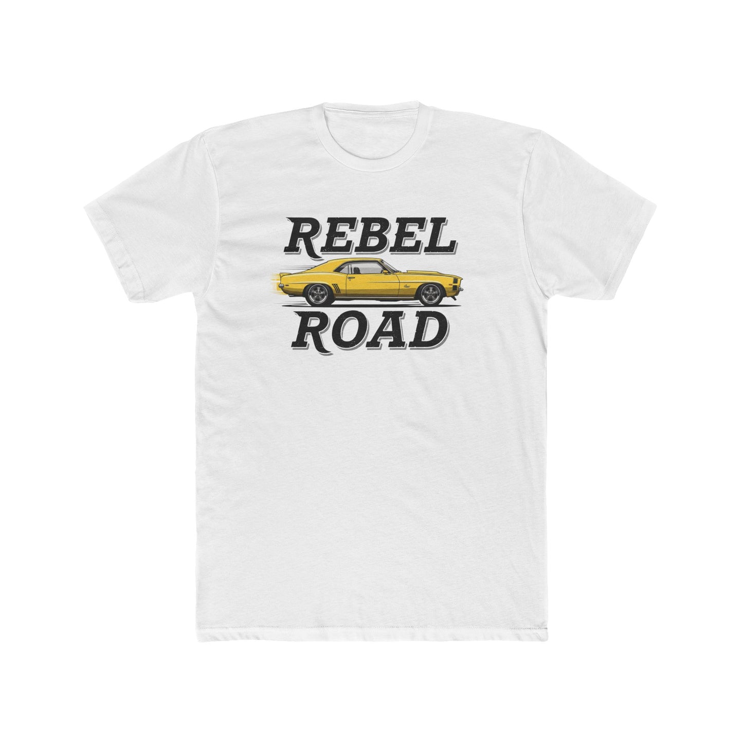 "Rebel Road" Straight Away Cotton Crew Tee (Multi Color Options)