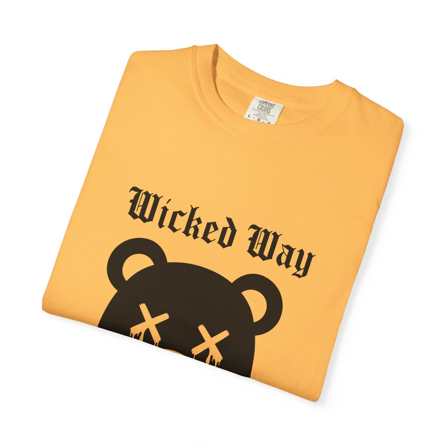 "Wicked Way" Dead Bear Head T-Shirt (Multi Color Options)