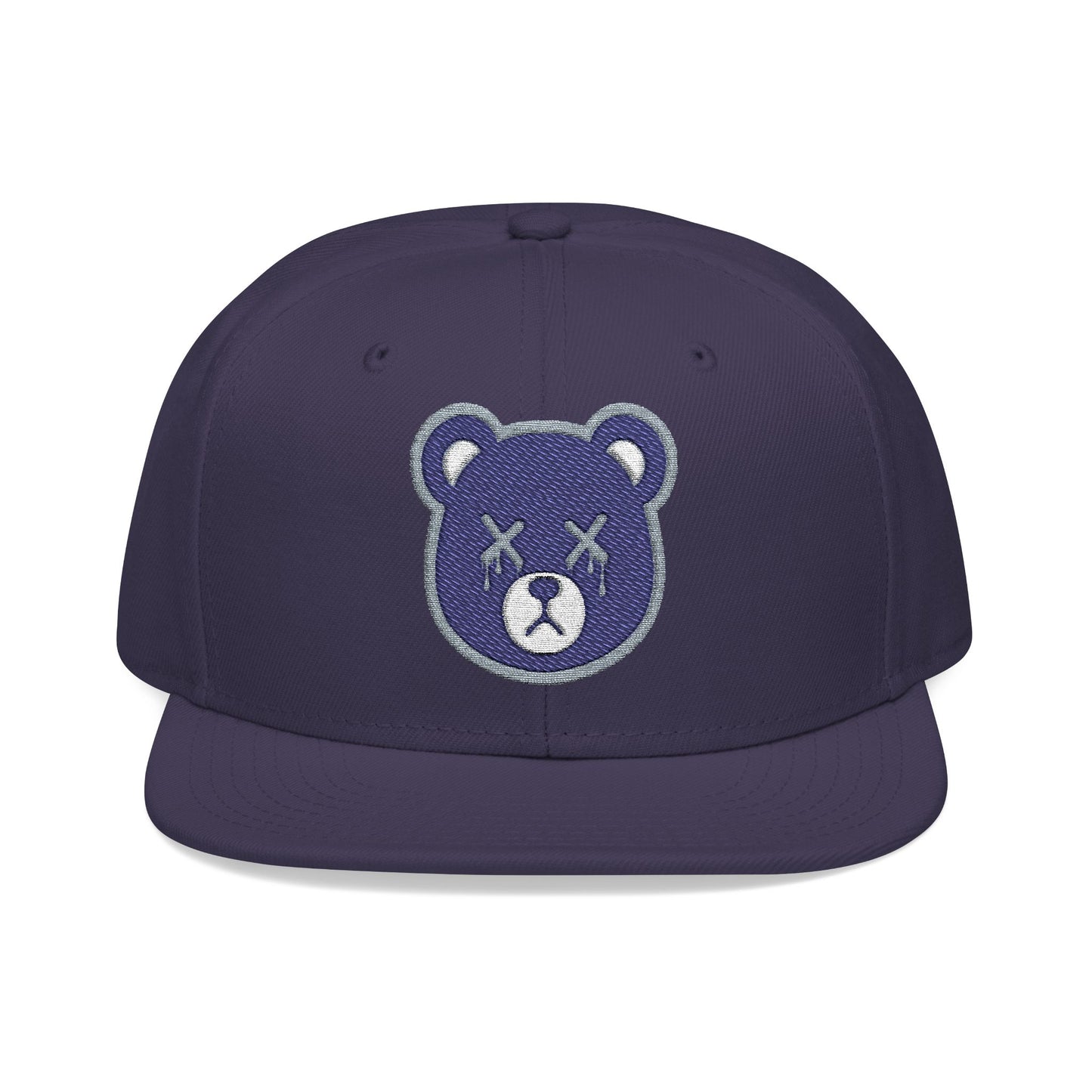 "Wicked Way" Deady Bears Navy Blue & Grey Logo Snapback