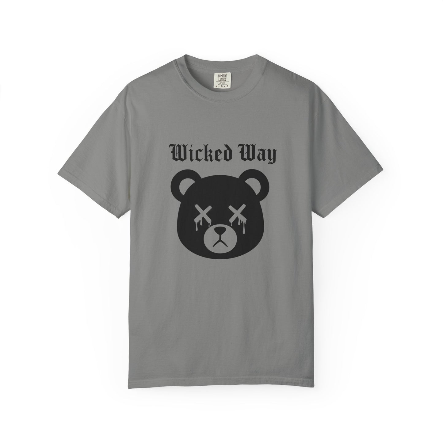 "Wicked Way" Dead Bear Head T-Shirt (Multi Color Options)