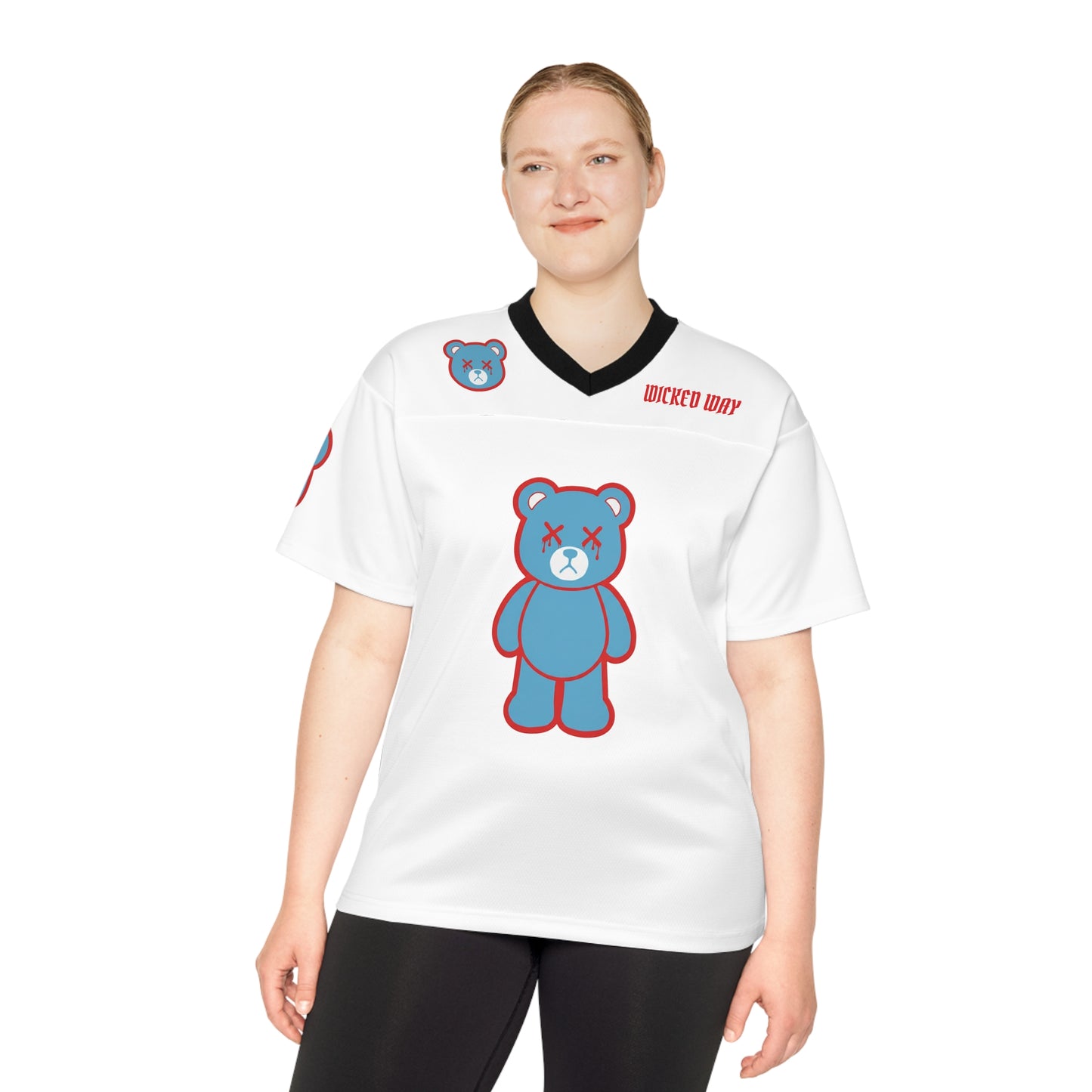 "Wicked Way" #1 Ward Deady Bears Football Jersey