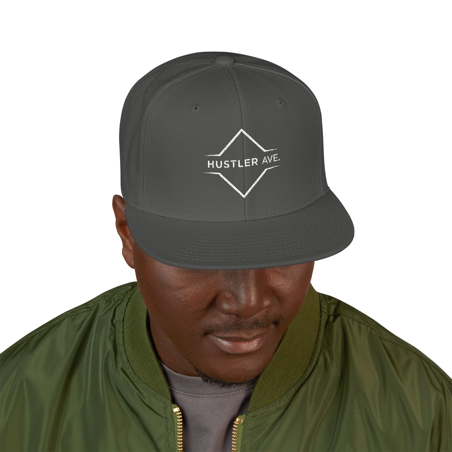 Base "Hustler Ave" Avalanche Motion Snapback (Multi Color Options)