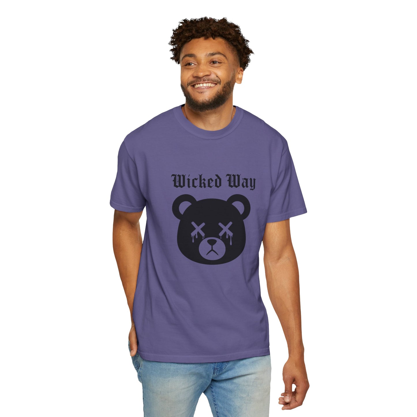 "Wicked Way" Dead Bear Head T-Shirt (Multi Color Options)