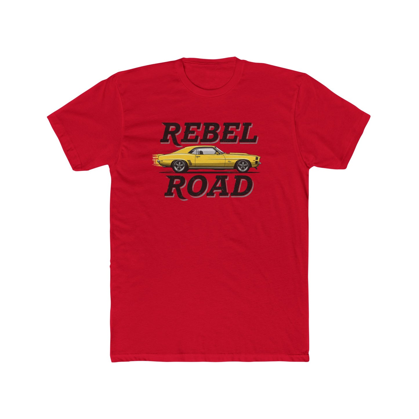 "Rebel Road" Straight Away Cotton Crew Tee (Multi Color Options)