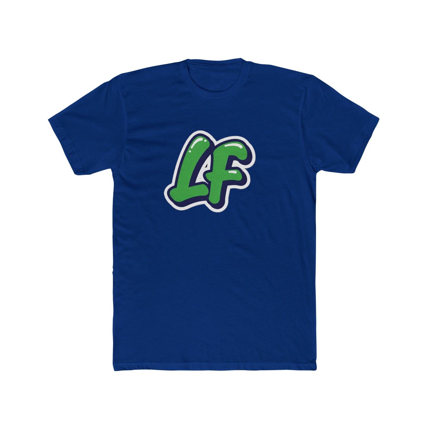 Loco Fits Casual Unisex Crew Tee with Big LF Graphic