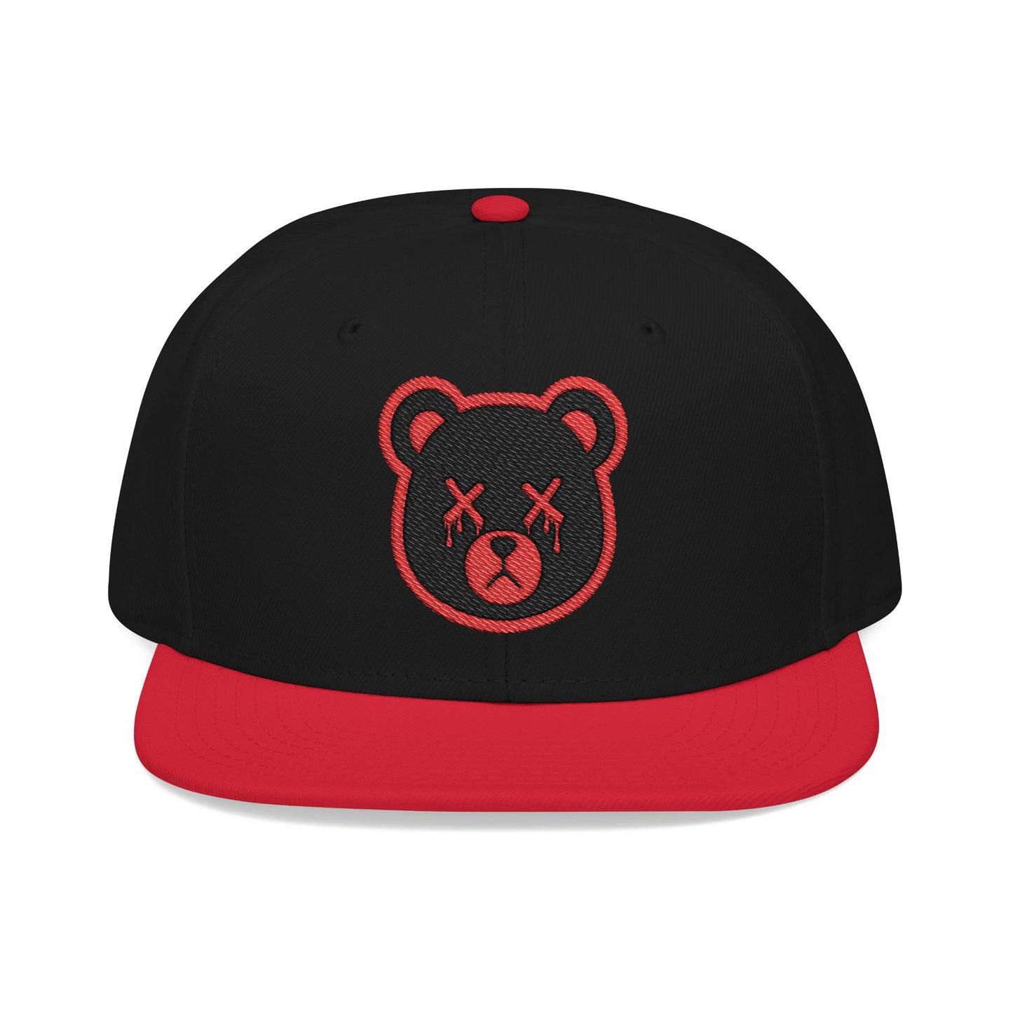 "Wicked Way" Deady Bear Embroidered Snapback Cap