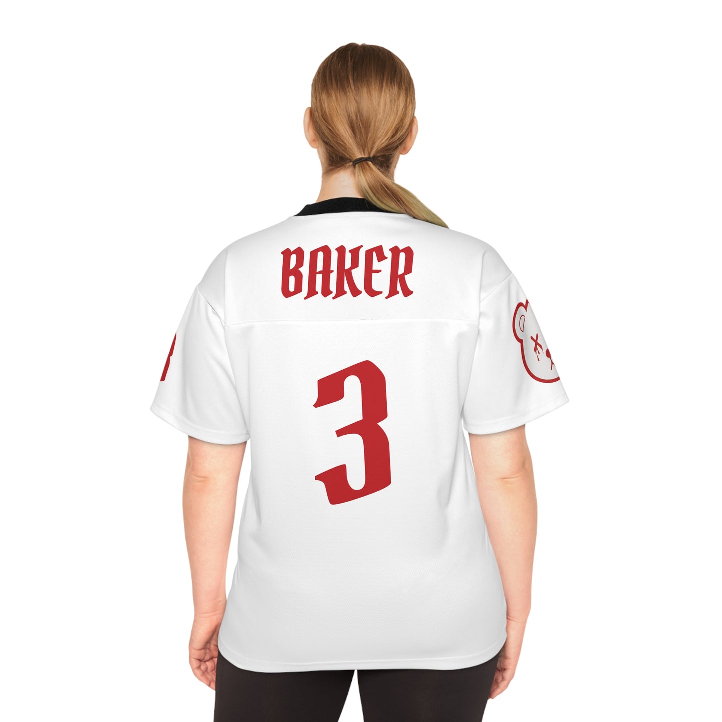 "Wicked Way" #3 Baker Deady Bears Football Jersey