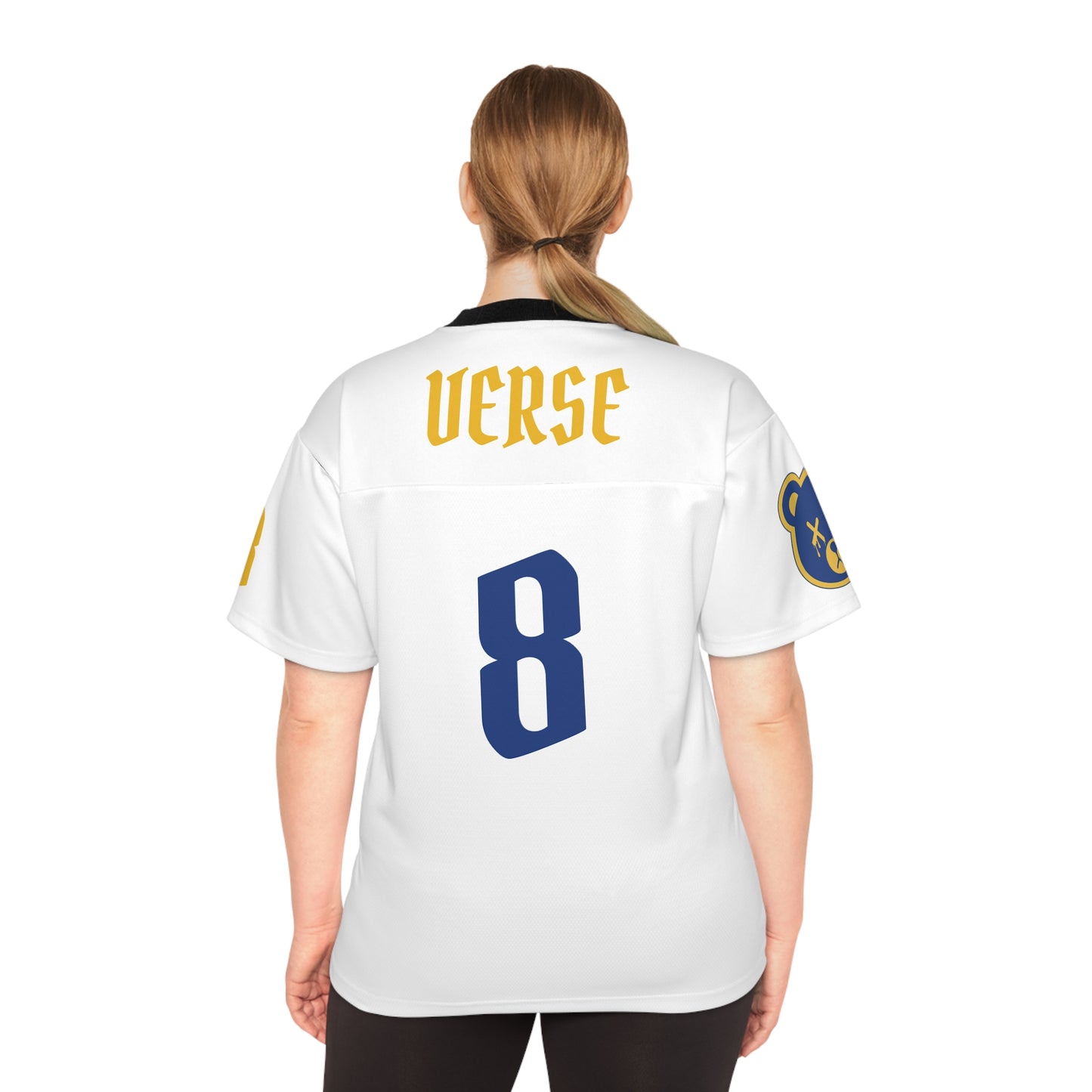 "Wicked Way" #8 Verse Deady Bears Football Jersey