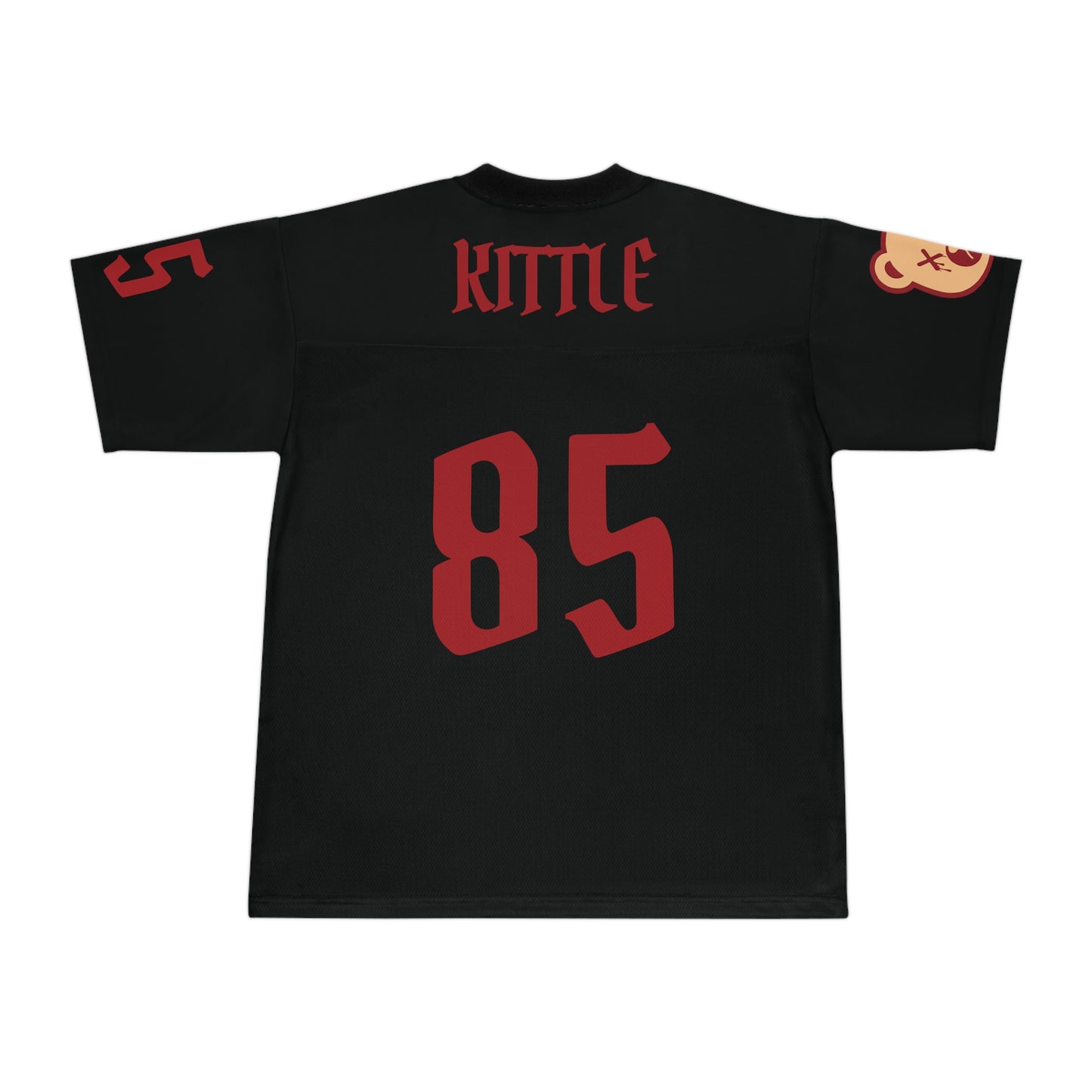 "Wicked Way" #85 Kittle Deady Bears Football Jersey