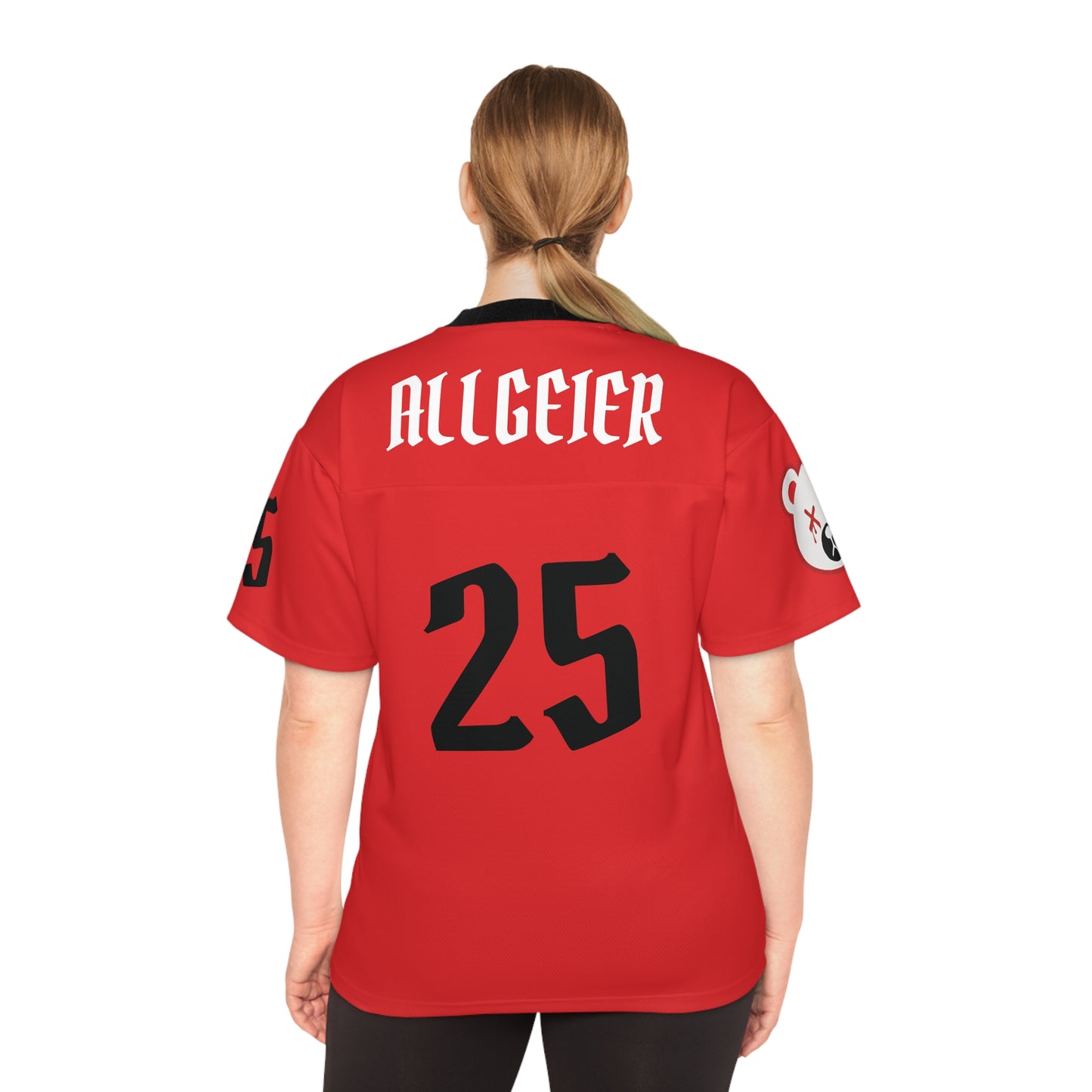"Wicked Way" #25 Allgeier Deady Bears Football Jersey