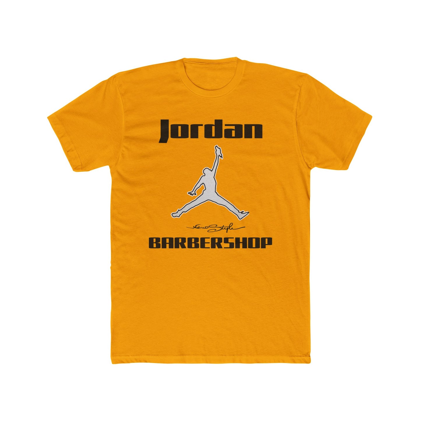 Jordan New Style Barbershop Cotton Crew T-Shirt