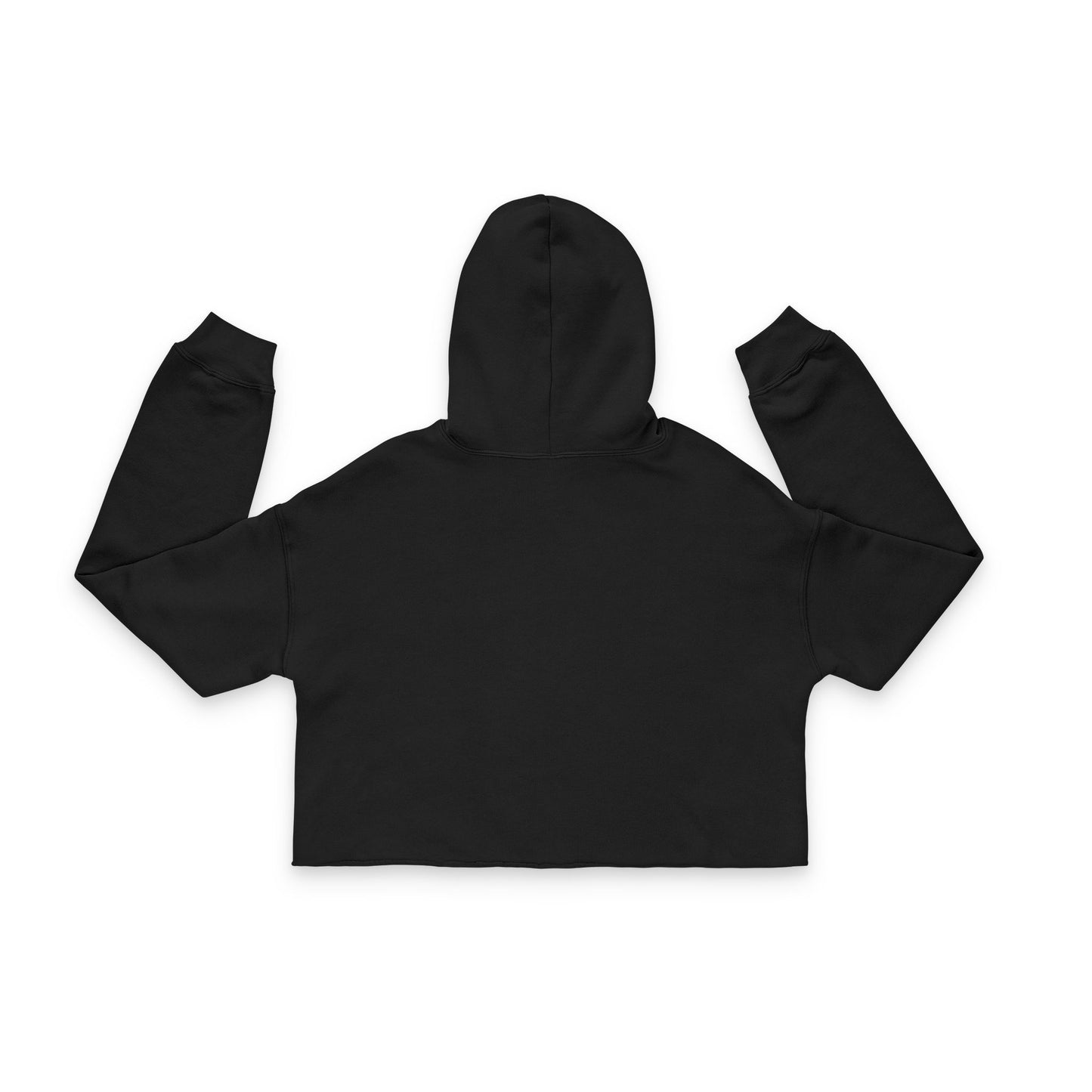 "Wicked Way" Solo Deady Bear Women's Cropped Hoodie
