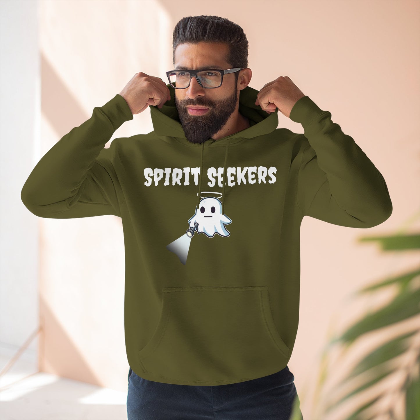Ghost Hunter Spirit Seekers Graphic Hoodie