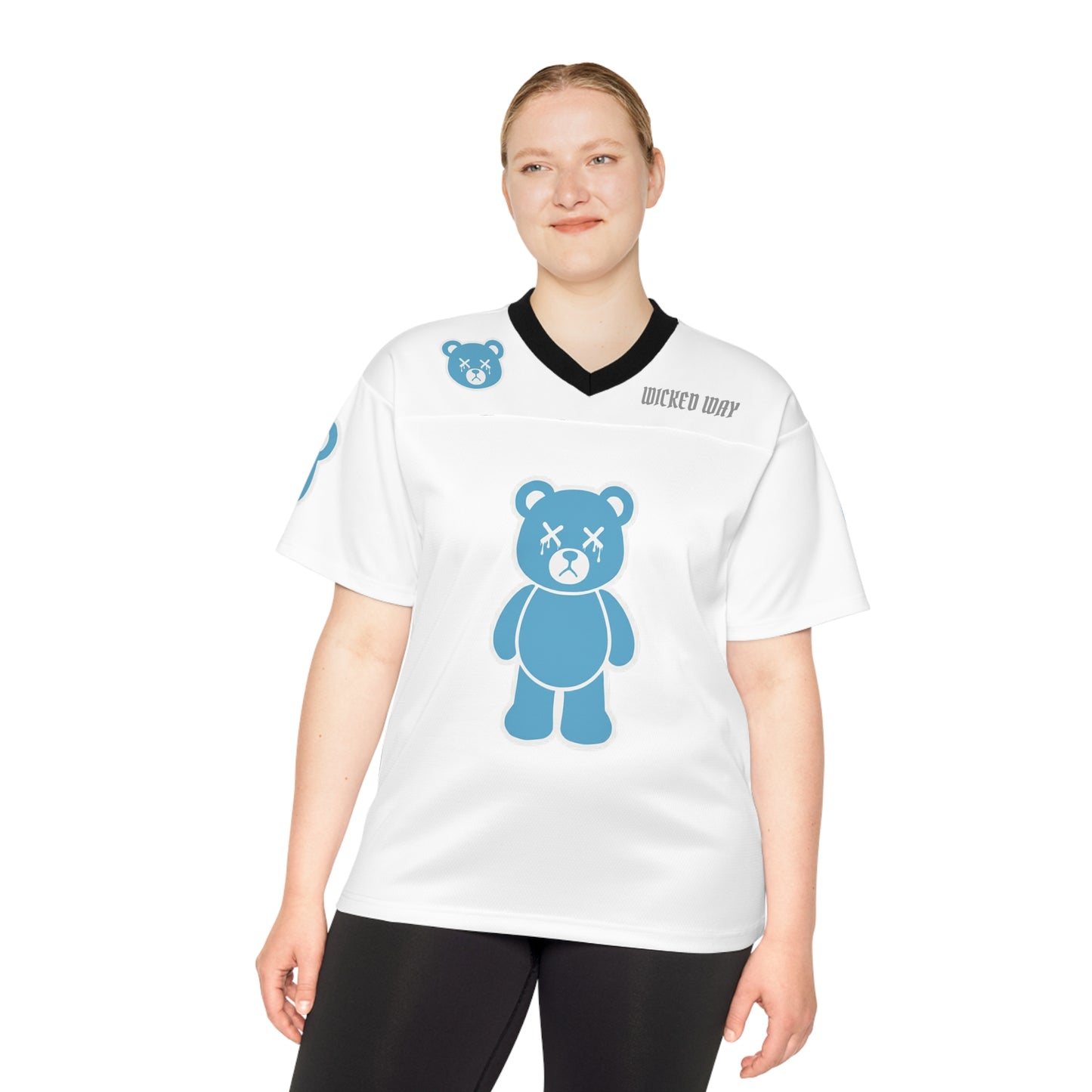 "Wicked Way" #5 Montgomery Deady Bears Football Jersey