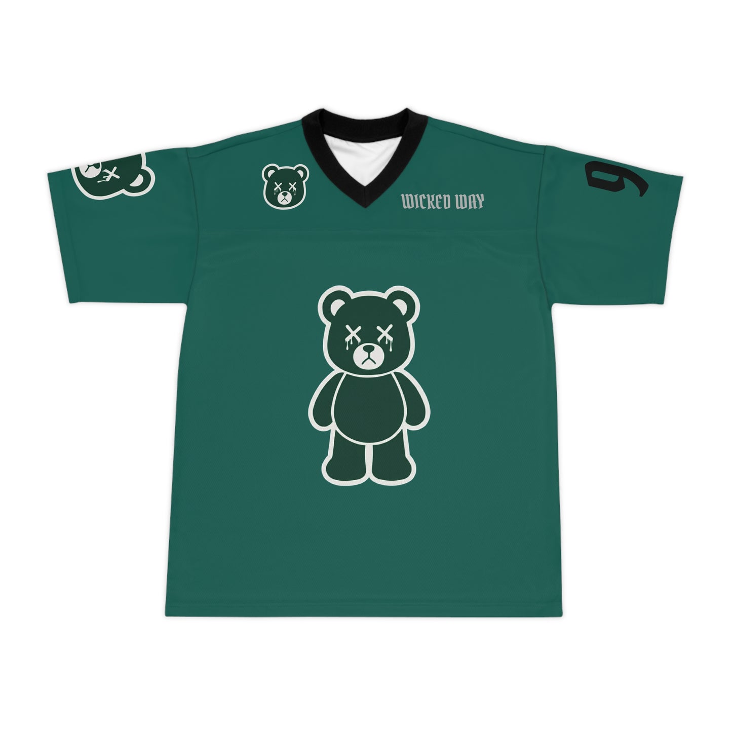 "Wicked Way" #98 Carter Deady Bears Football Jersey