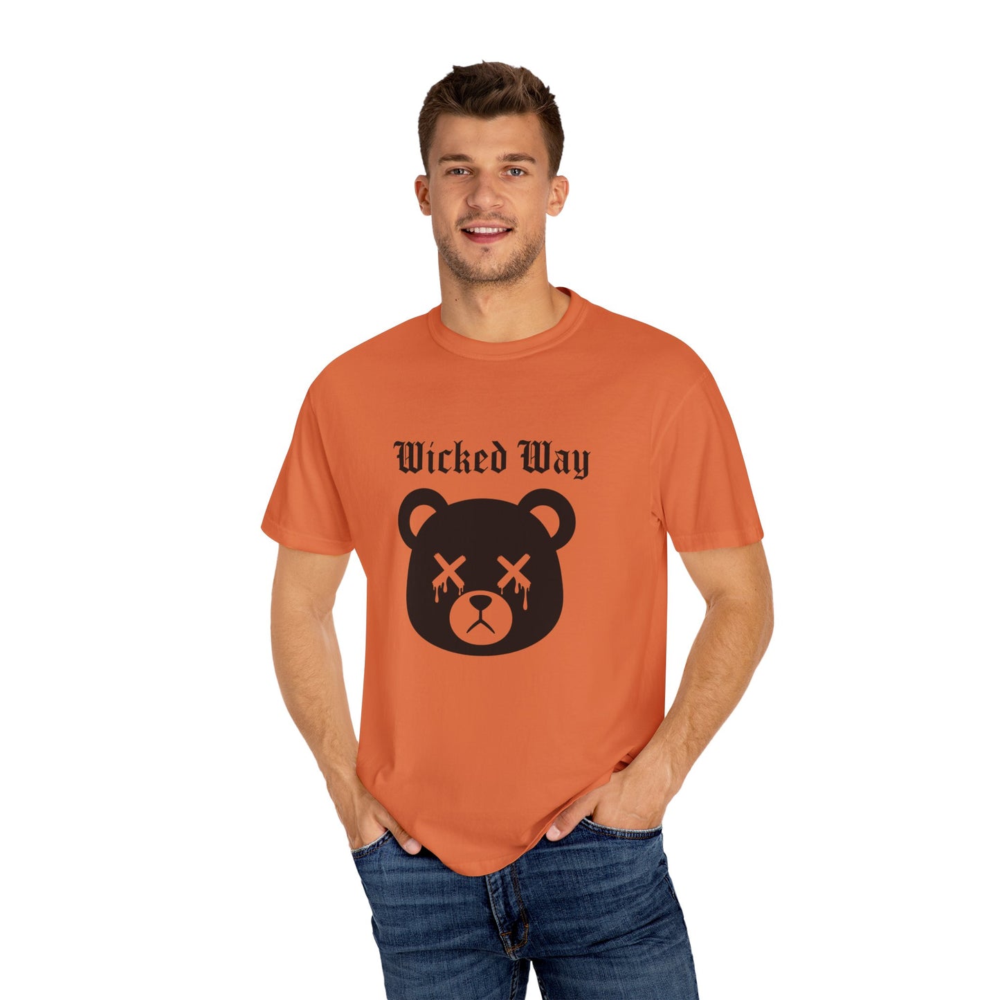 "Wicked Way" Dead Bear Head T-Shirt (Multi Color Options)