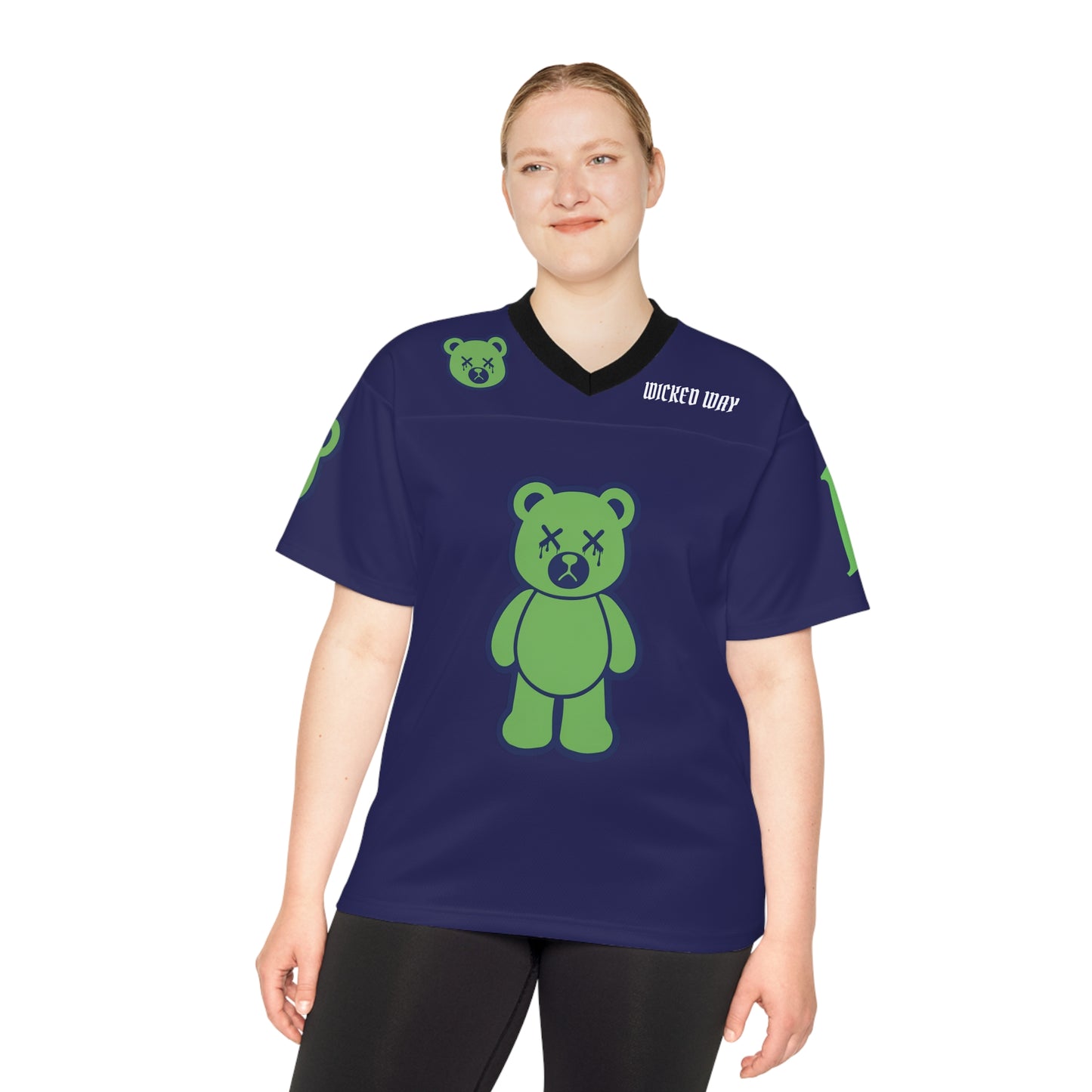 "Wicked Way" #14 Darnold Deady Bears Football Jersey