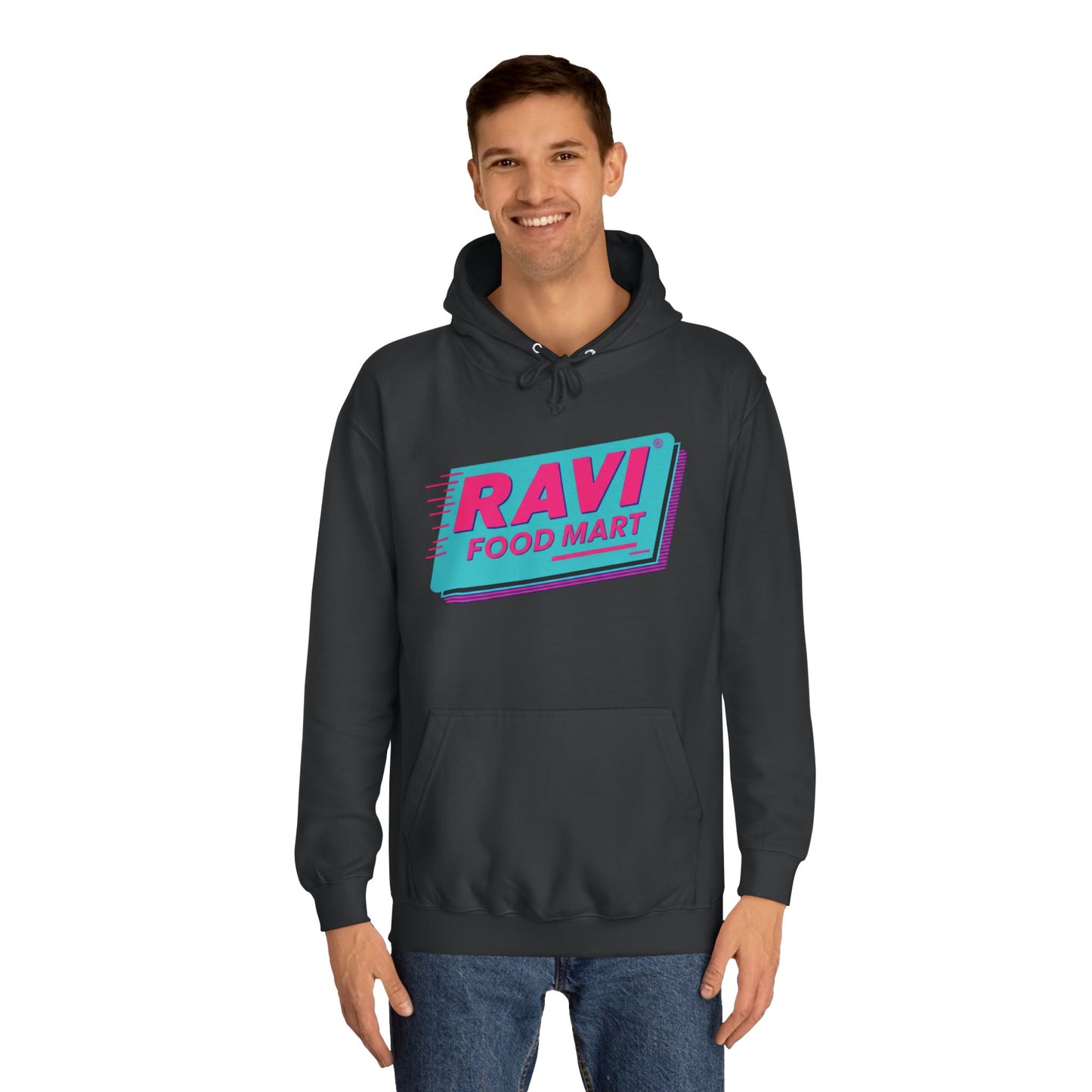 Retro Big Logo Ravi Food Mart Hoodie