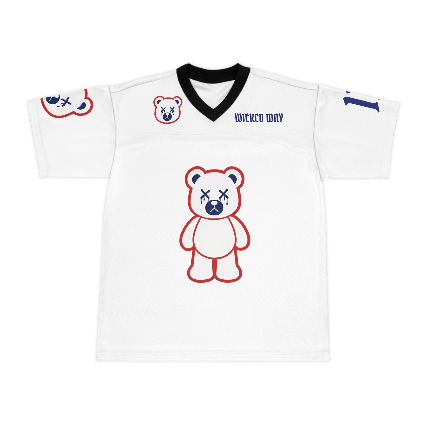 "Wicked Way" #17 Allen Deady Bears Football Jersey